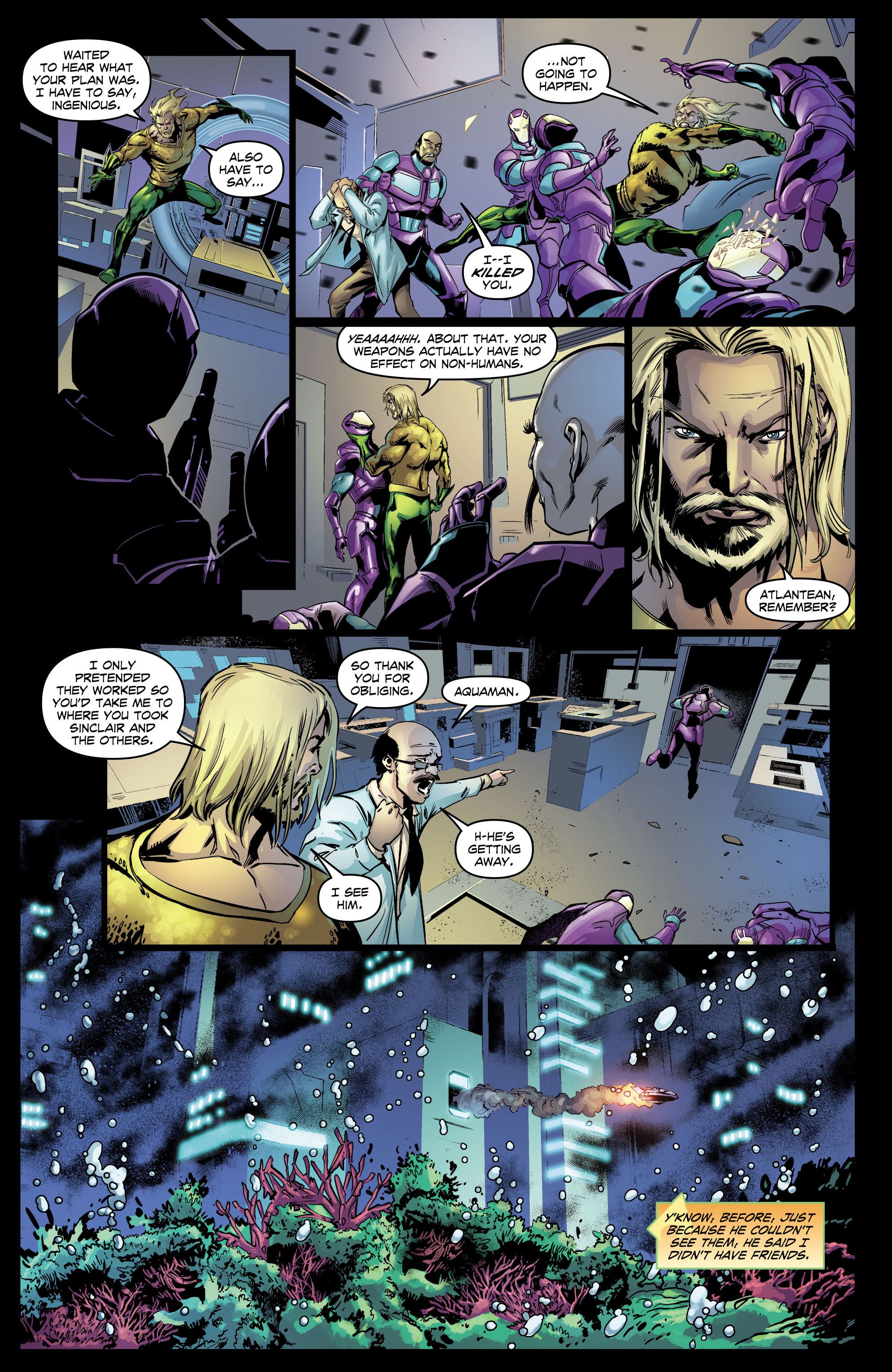 Read online Aquaman: Deep Dives comic -  Issue #8 - 8