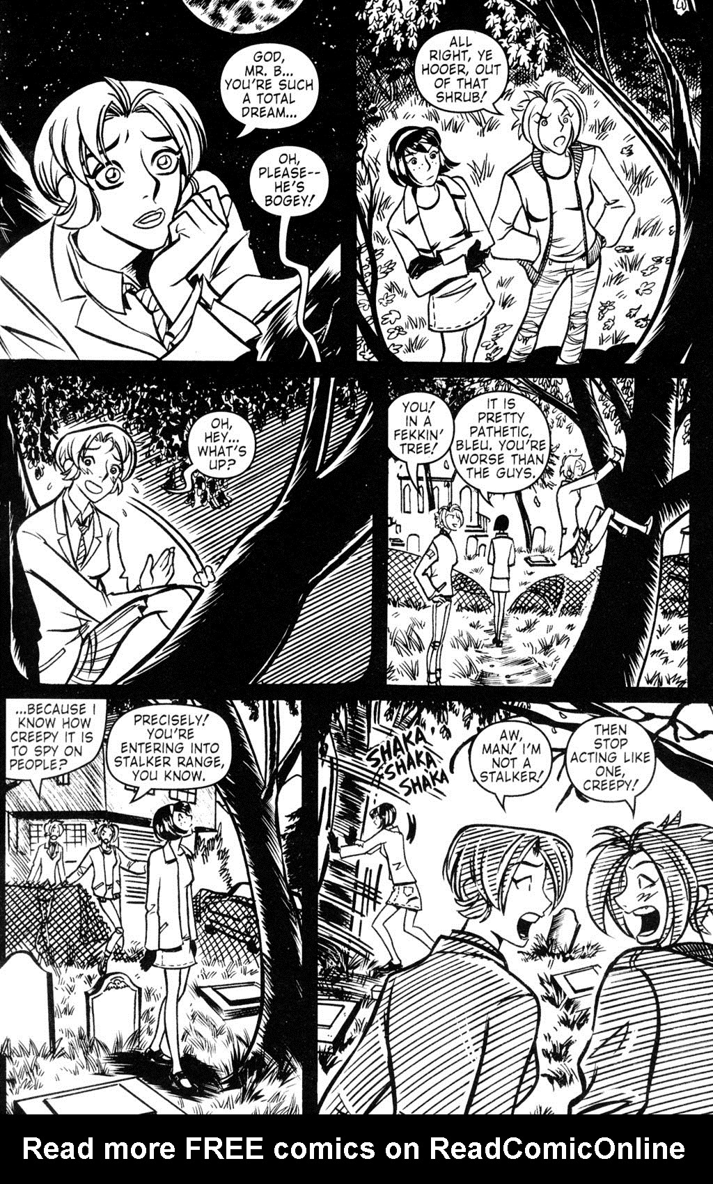 Read online Blue Monday: Painted Moon comic -  Issue #1 - 5