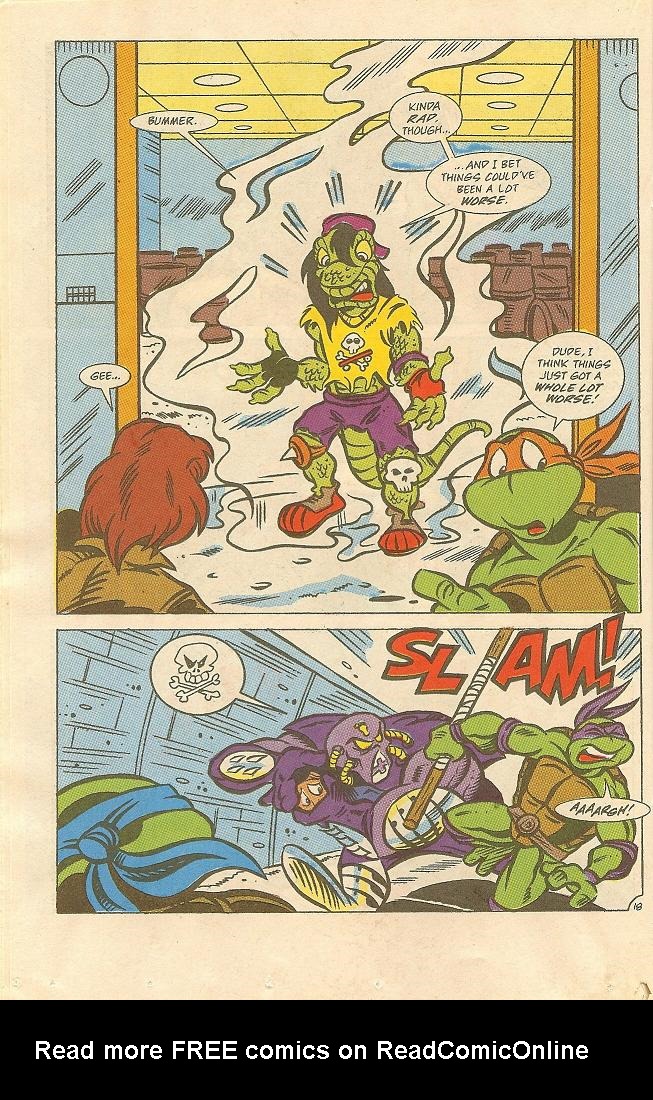 Read online Teenage Mutant Ninja Turtles Adventures (1989) comic -  Issue #18 - 19
