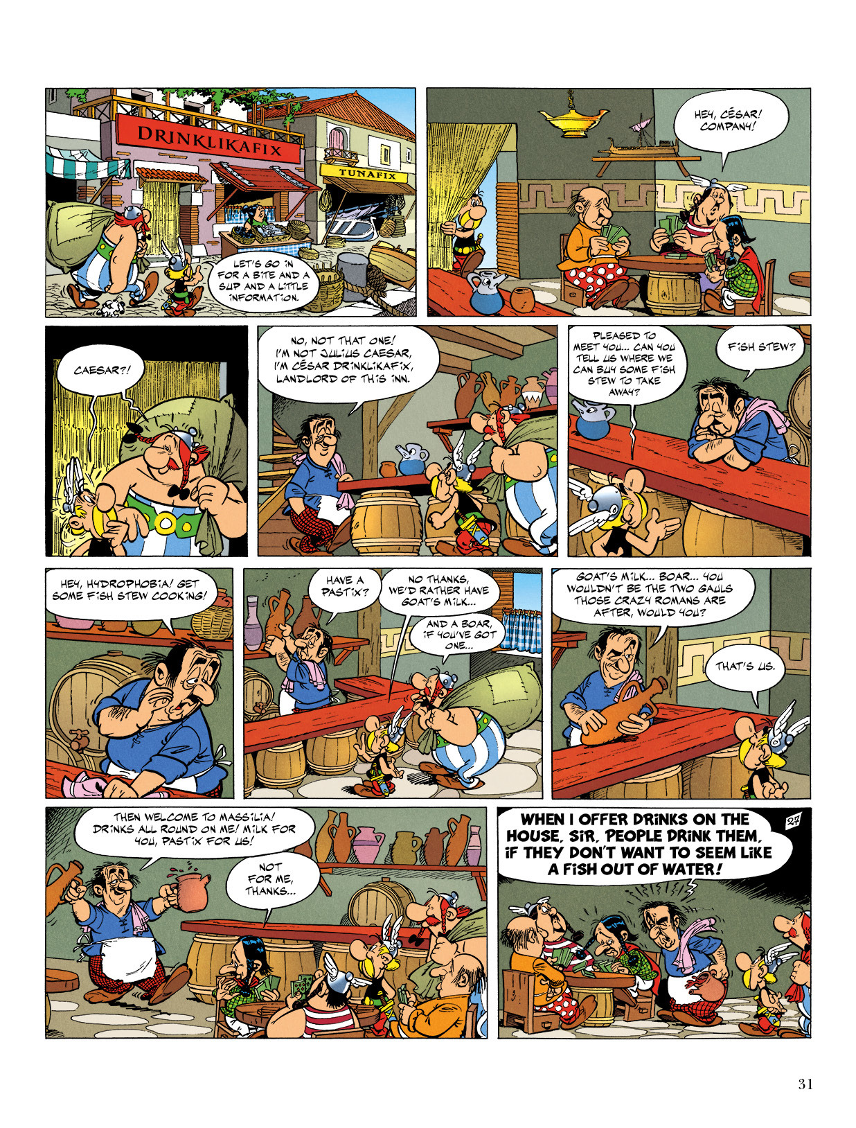 Read online Asterix comic -  Issue #5 - 32