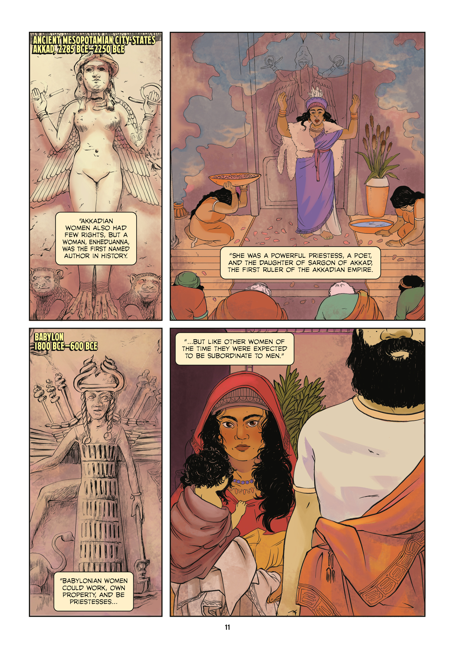 Read online Amazons, Abolitionists, and Activists: A Graphic History of Women's Fight for Their Rights comic -  Issue # TPB (Part 1) - 19