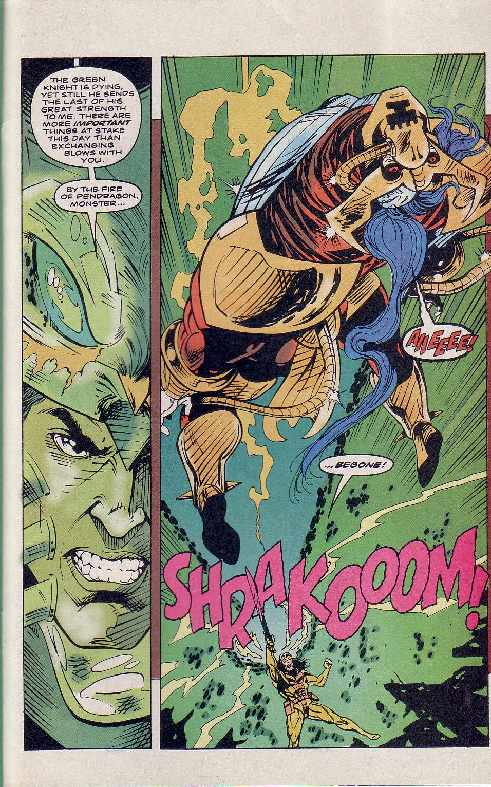 Read online Knights of Pendragon comic -  Issue #12 - 19