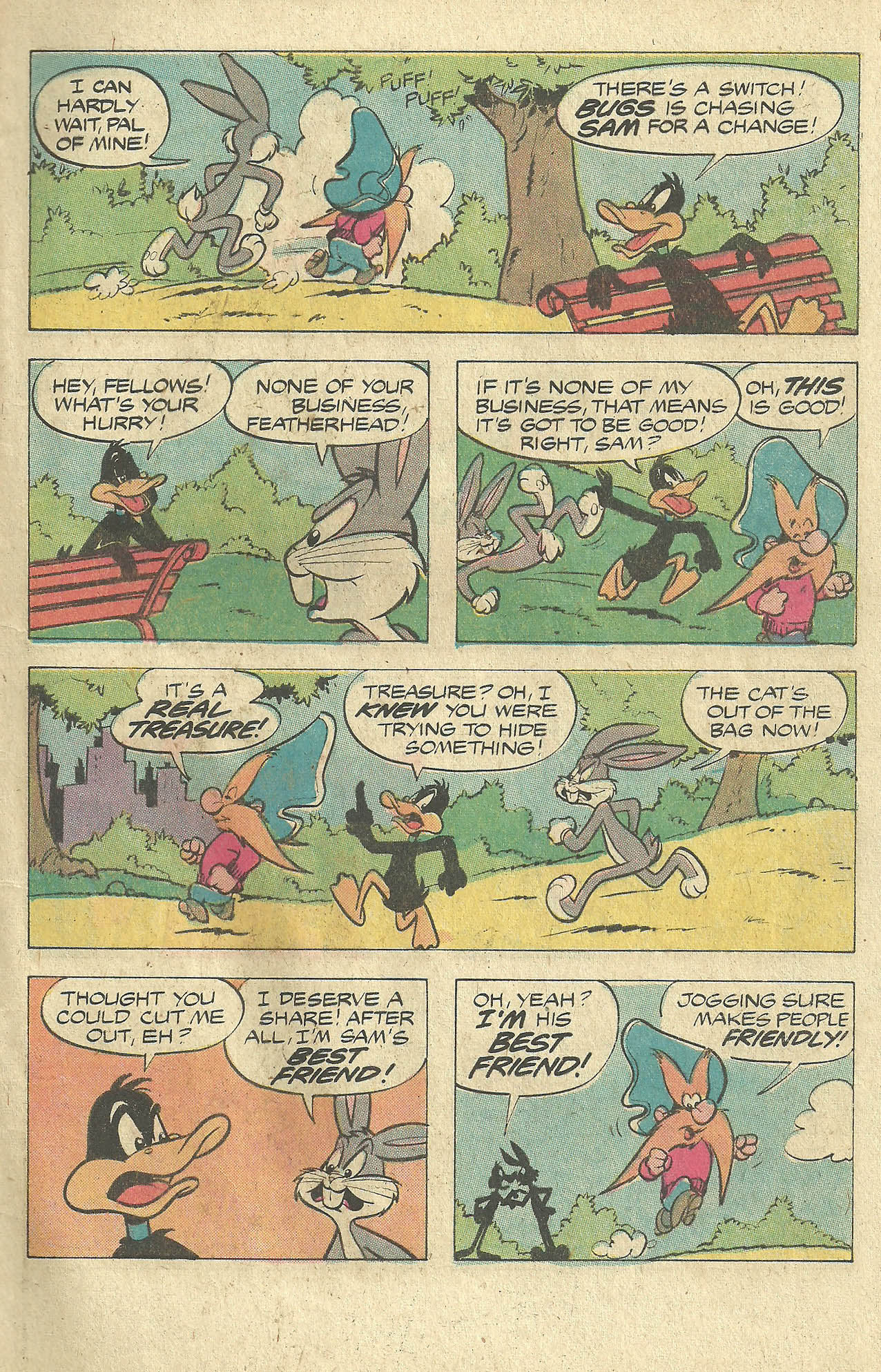 Read online Yosemite Sam and Bugs Bunny comic -  Issue #49 - 5