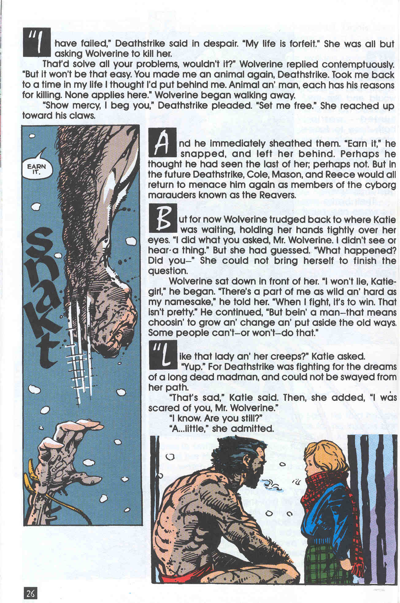 Read online Wolverine Saga comic -  Issue #4 - 28