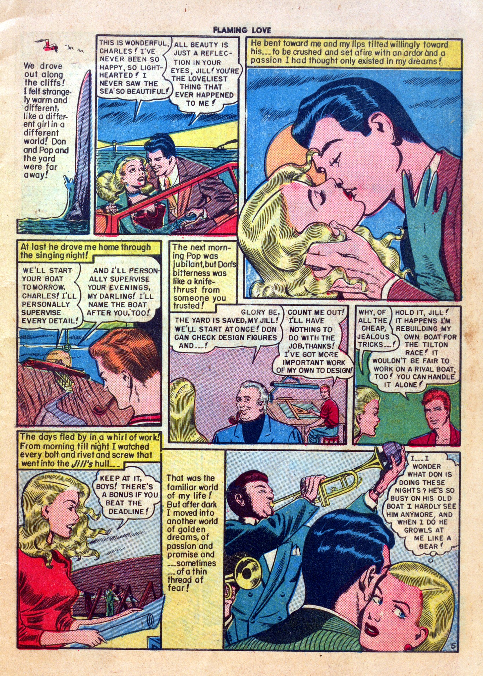 Read online Flaming Love comic -  Issue #3 - 7