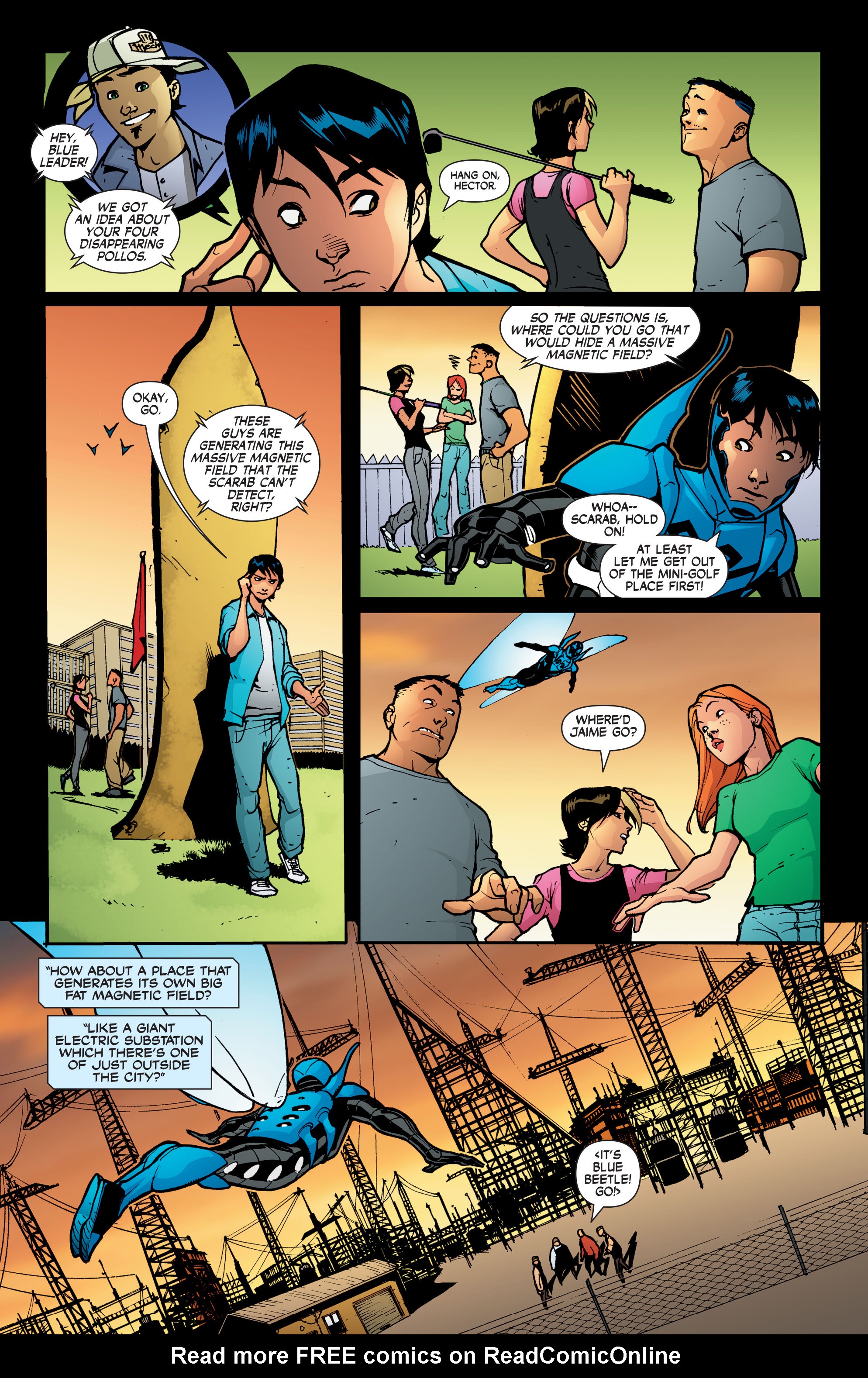 Read online Blue Beetle (2006) comic -  Issue #30 - 16