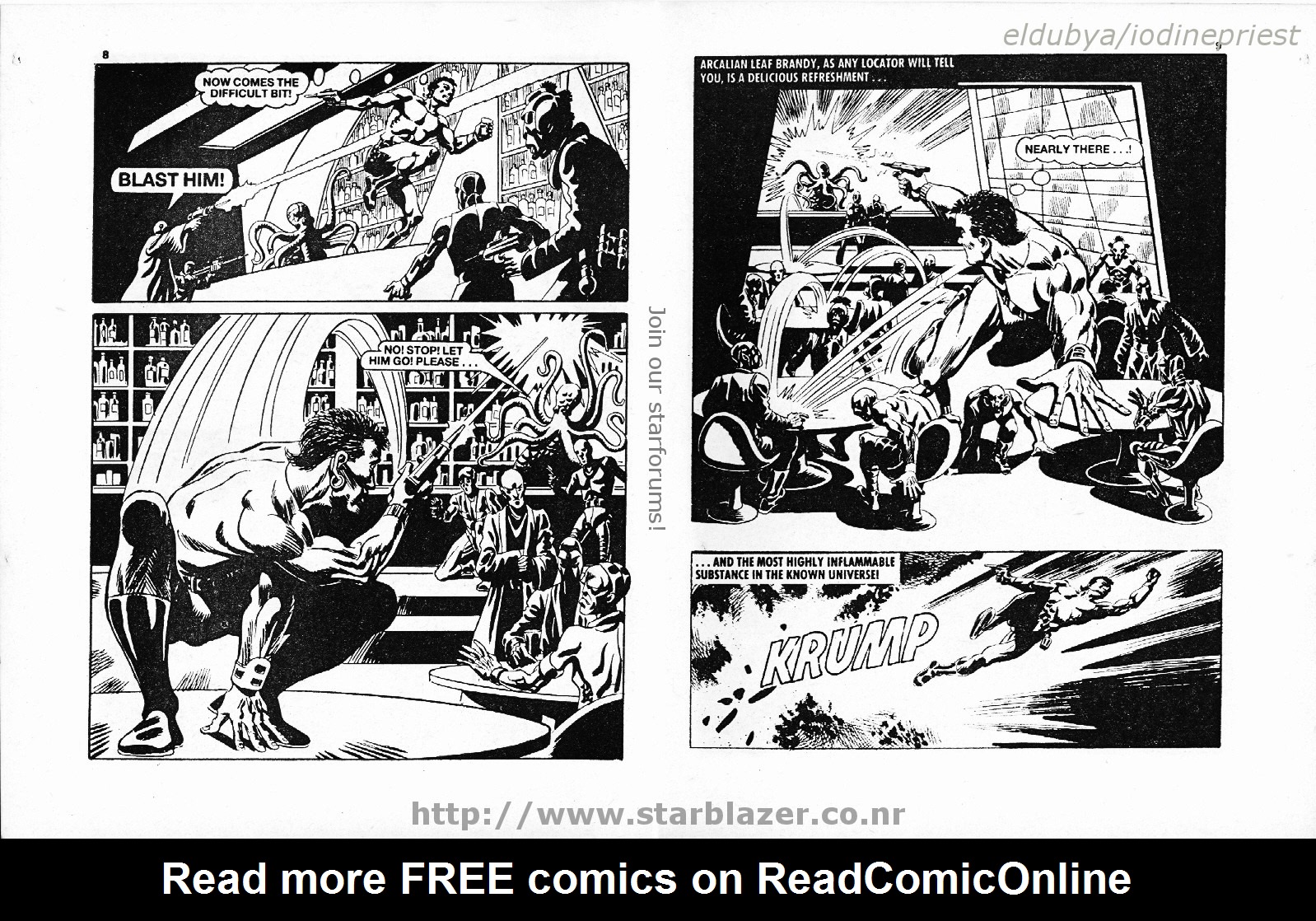 Read online Starblazer comic -  Issue #223 - 6