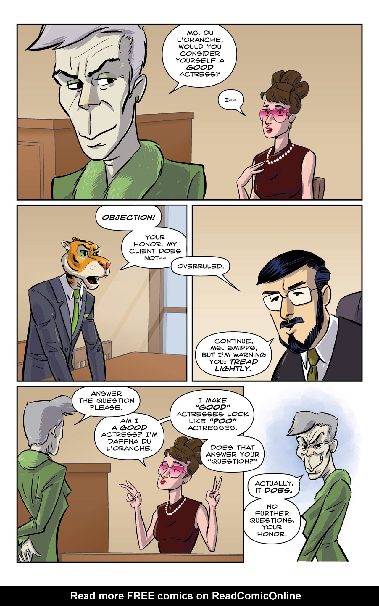 Read online Tiger Lawyer comic -  Issue #2 - 9