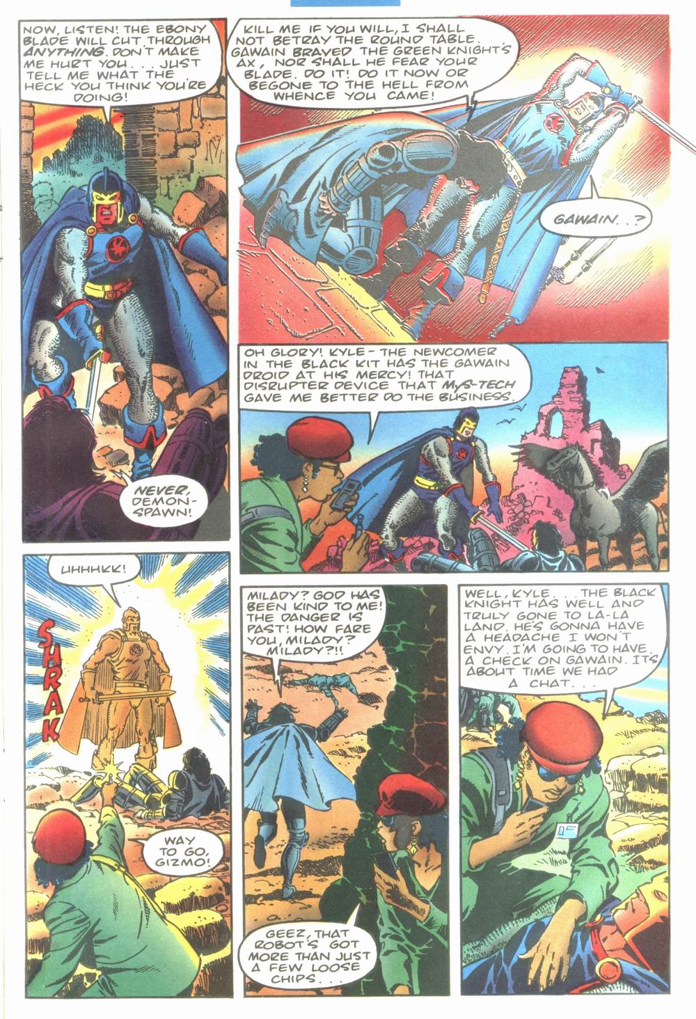 Read online Knights of Pendragon comic -  Issue #3 - 7
