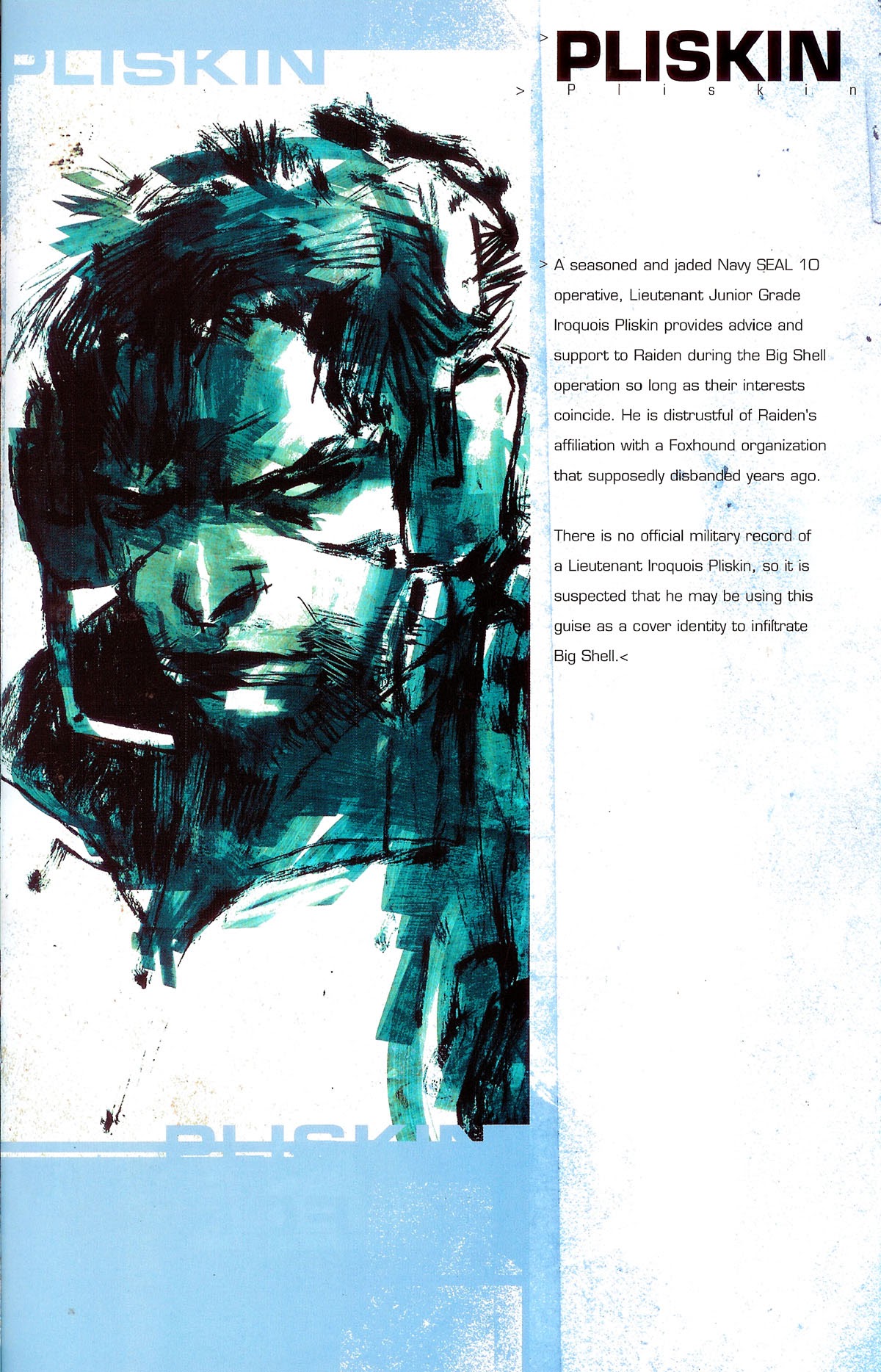 Read online Metal Gear Solid: Sons of Liberty comic -  Issue #0 - 21