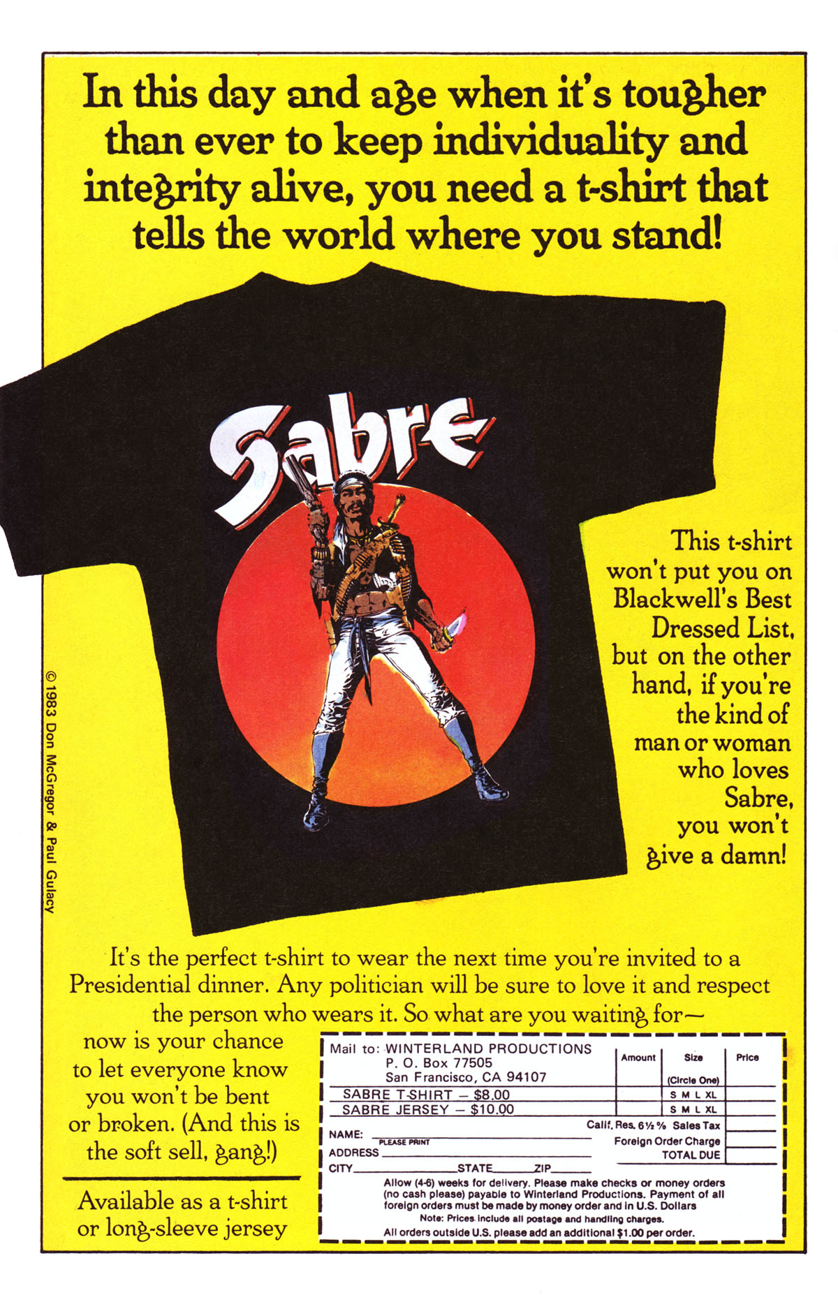 Read online Sabre comic -  Issue #9 - 22