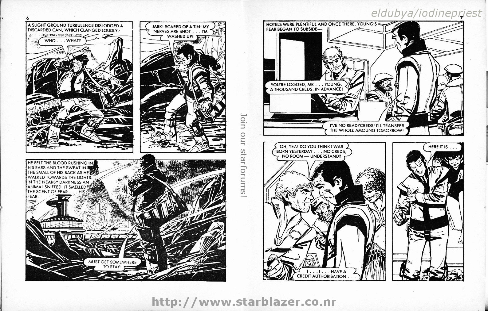 Read online Starblazer comic -  Issue #165 - 5