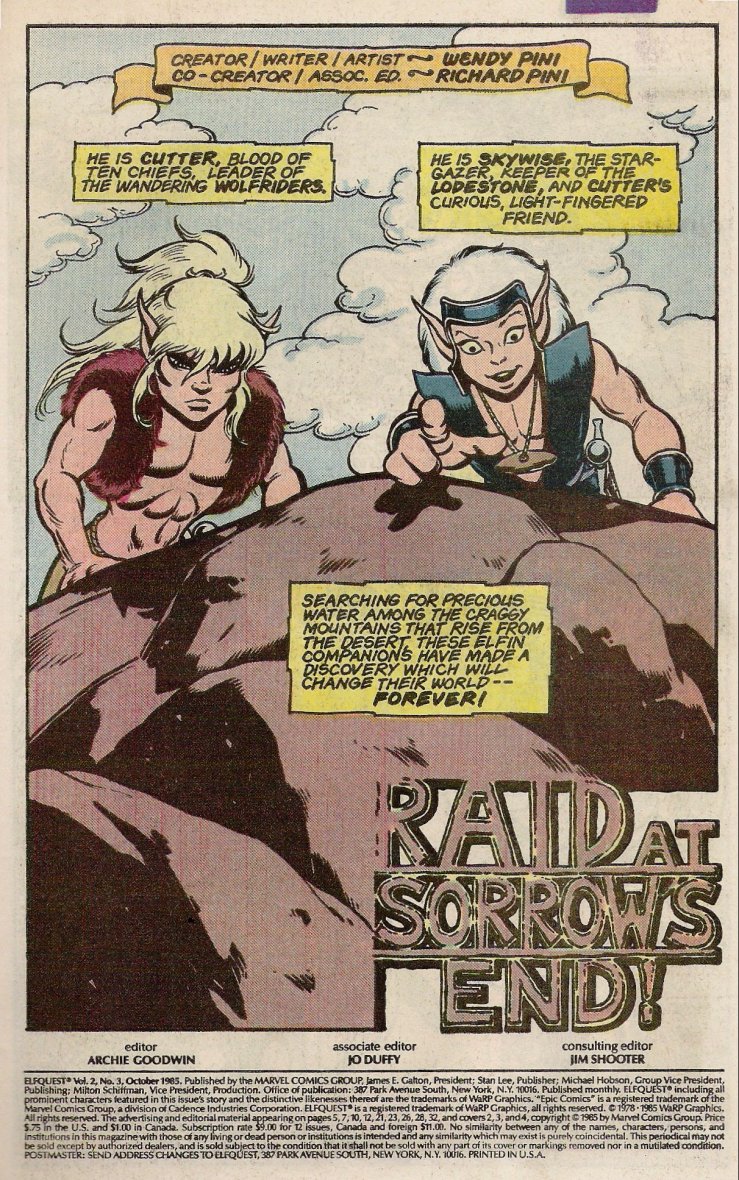 Read online ElfQuest comic -  Issue #3 - 2