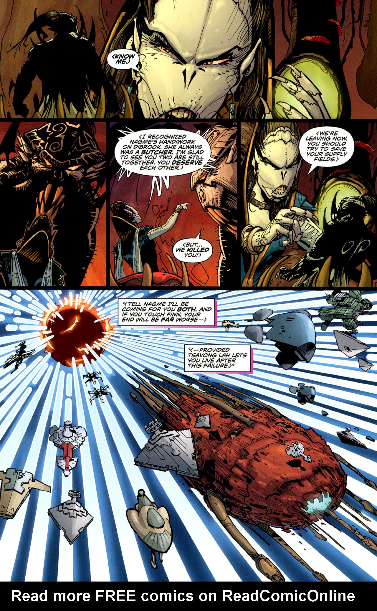 Read online Star Wars: Invasion - Revelations comic -  Issue #5 - 21