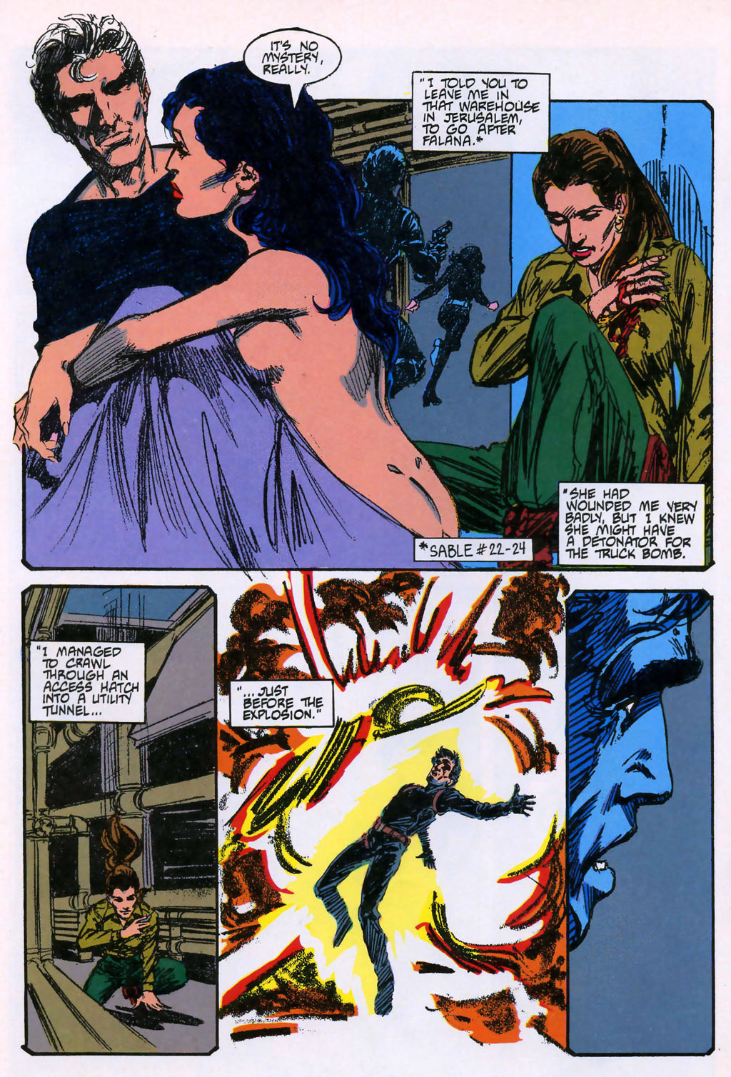 Read online Jon Sable, Freelance comic -  Issue #42 - 15