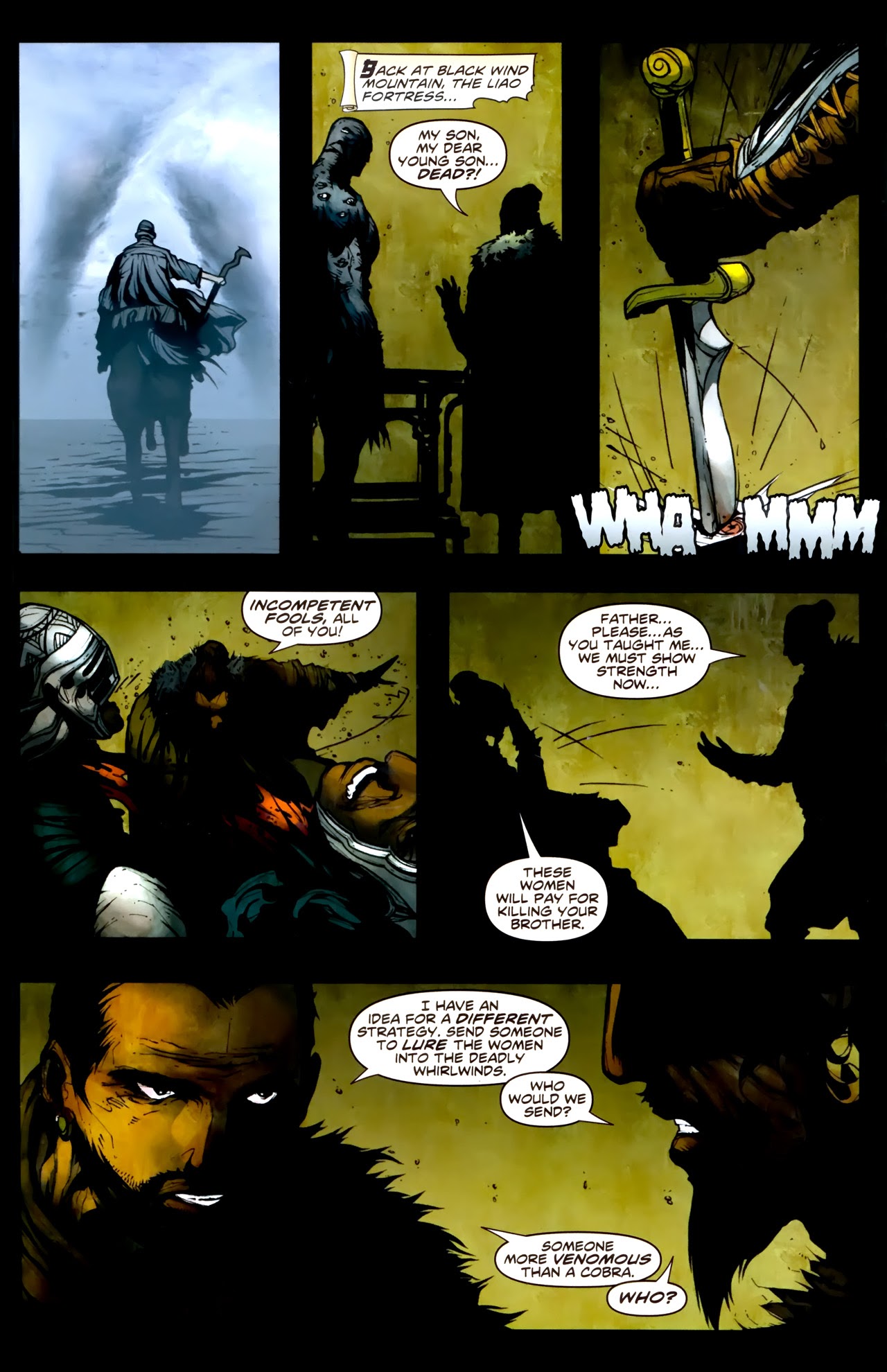 Read online Widow Warriors comic -  Issue #2 - 21