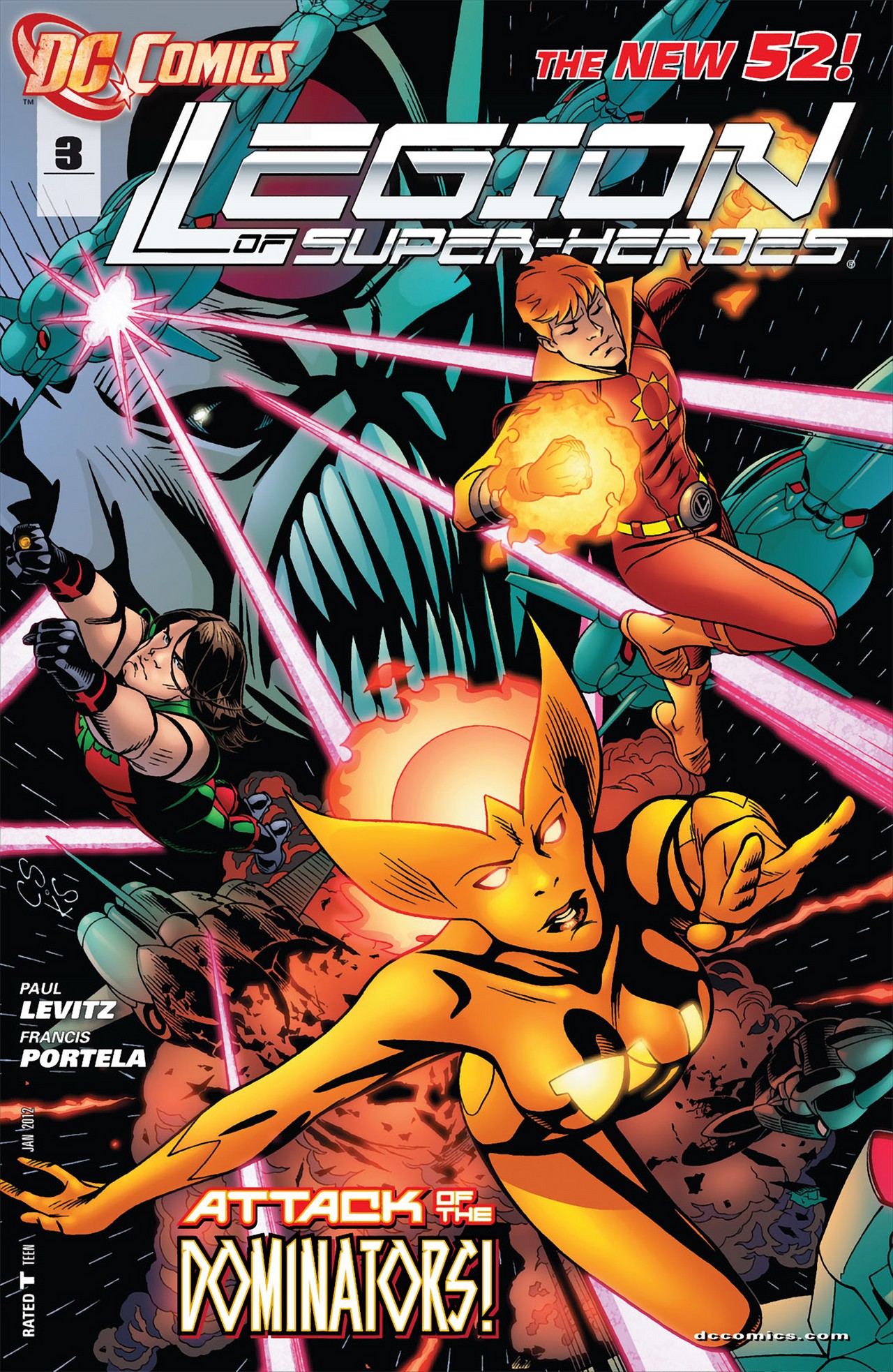 Read online Legion of Super-Heroes (2011) comic -  Issue #3 - 1