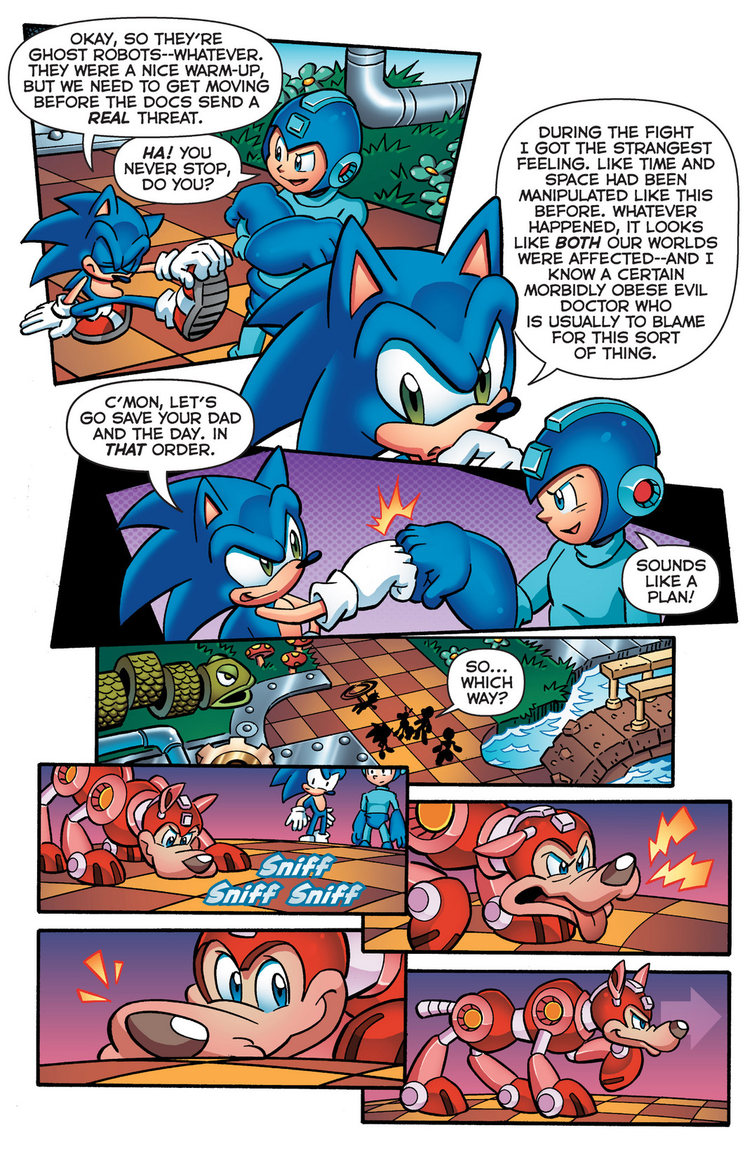 Read online Sonic Mega Man Worlds Collide comic -  Issue # Vol 2 - 26