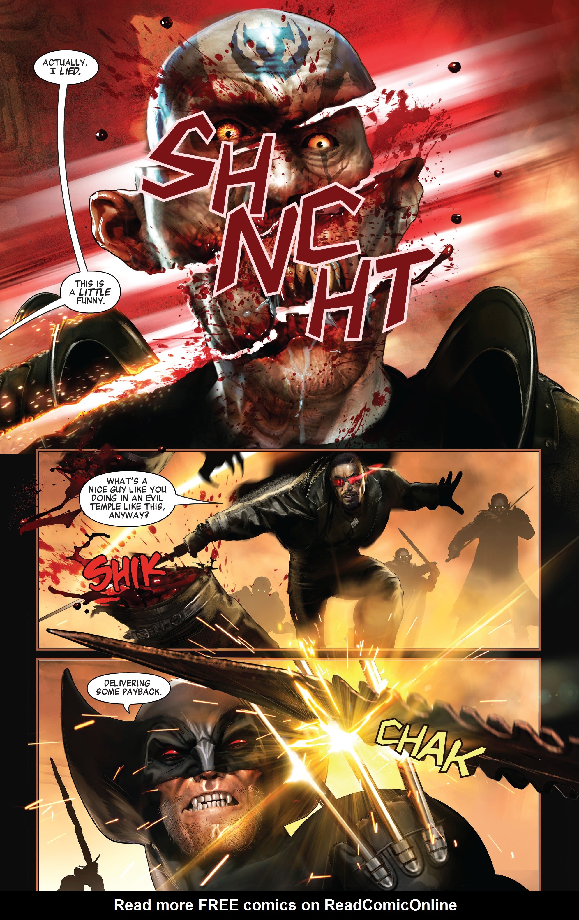 Read online Blade by Marc Guggenheim: The Complete Collection comic -  Issue # TPB (Part 3) - 83