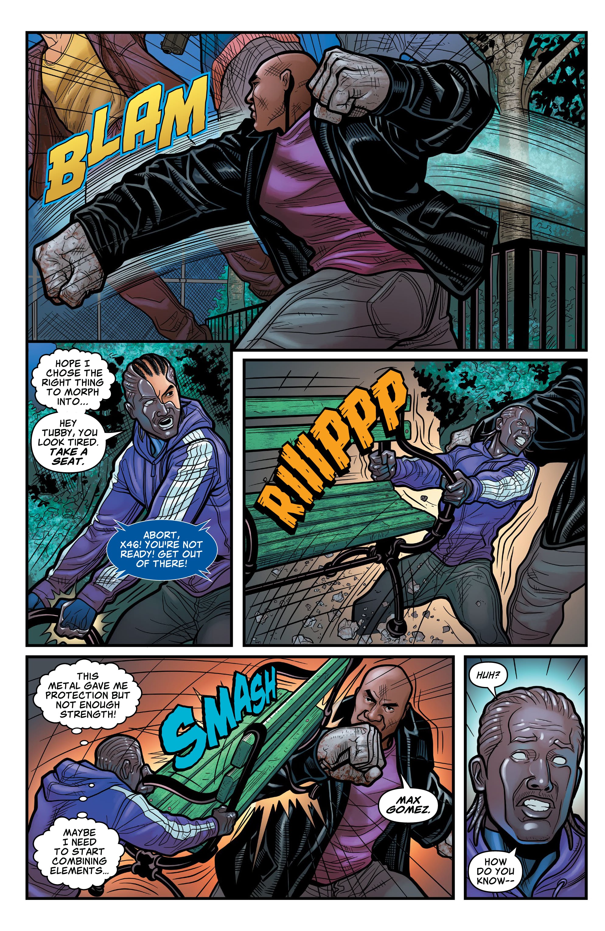 Read online PhenomX comic -  Issue #2 - 21