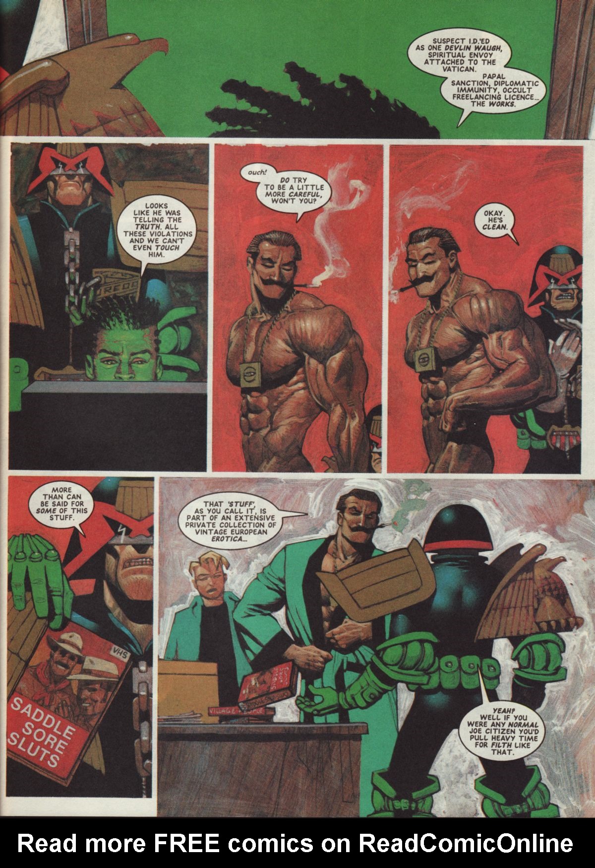 Read online Judge Dredd: The Megazine (vol. 2) comic -  Issue #26 - 39