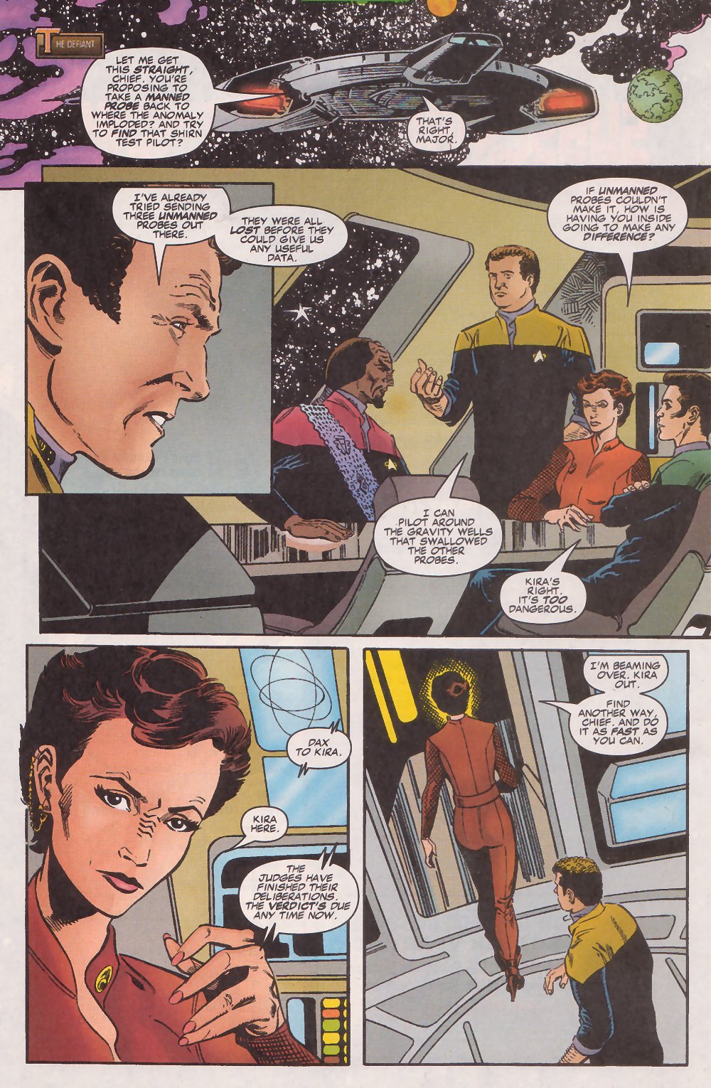 Read online Star Trek: Deep Space Nine (1996) comic -  Issue #6 - 21