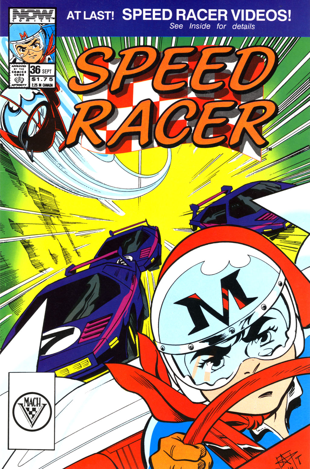 Read online Speed Racer (1987) comic -  Issue #36 - 1