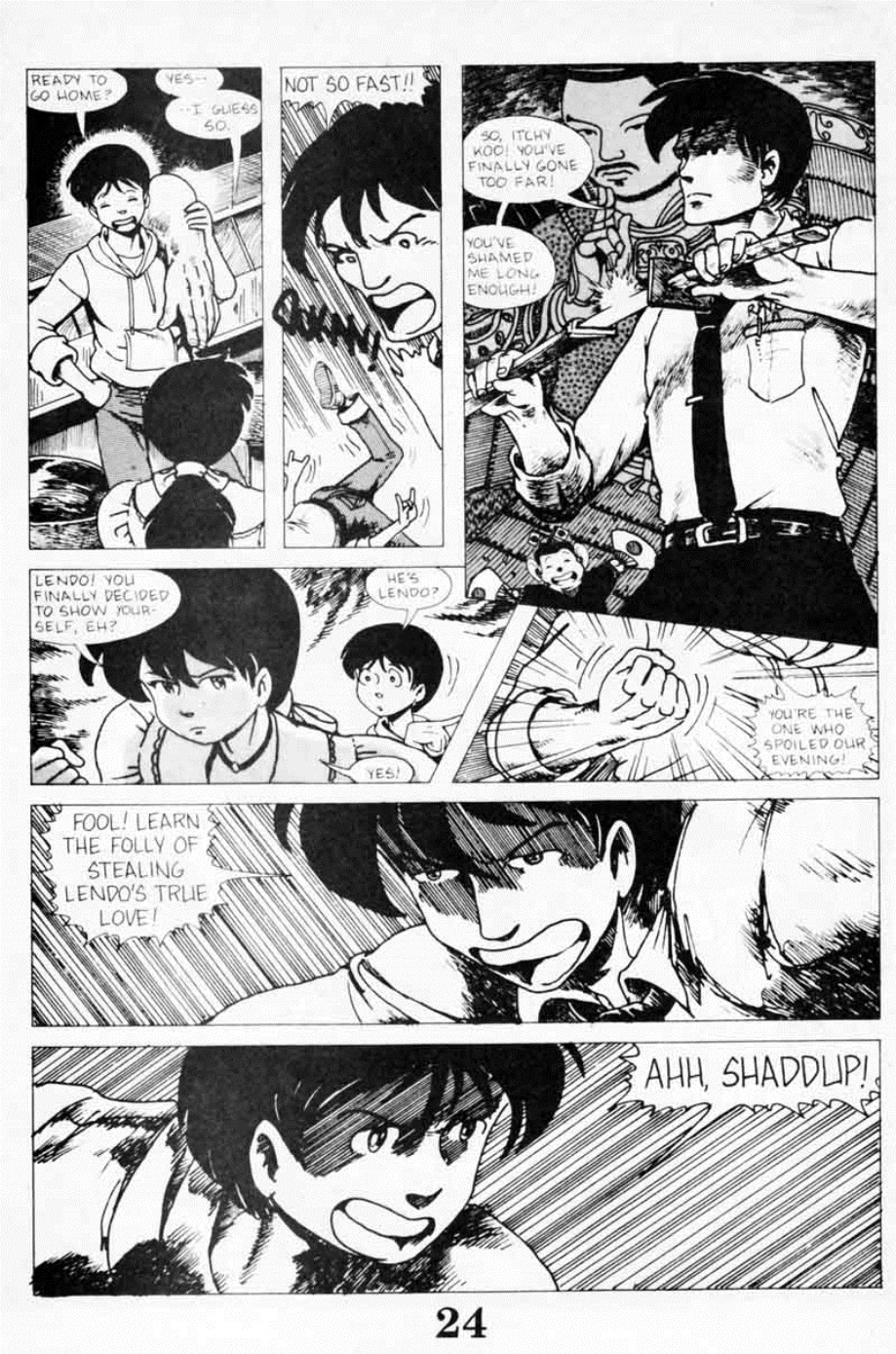 Read online Ninja High School (1986) comic -  Issue #6 - 26