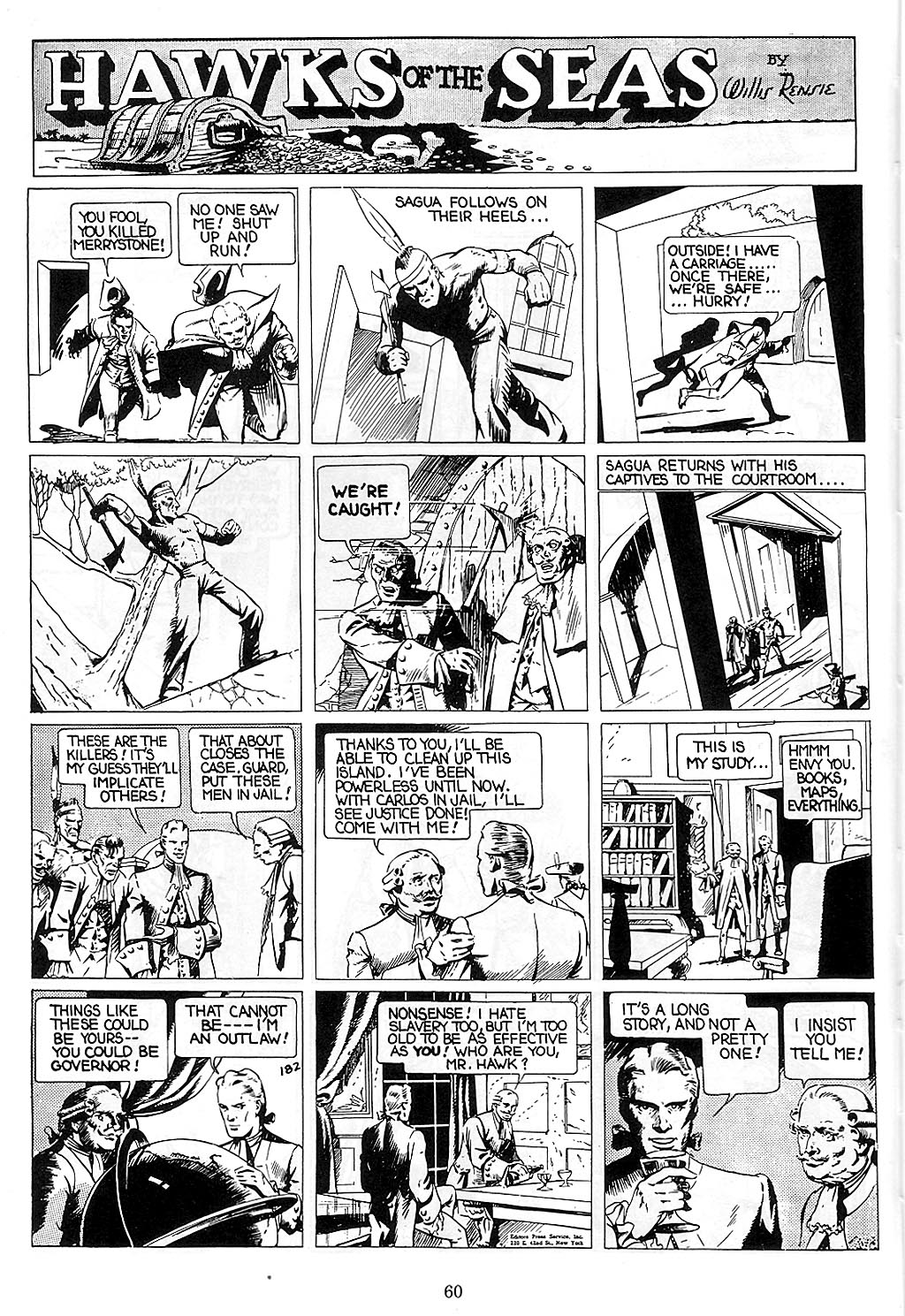 Read online Will Eisner's Hawks of the Seas comic -  Issue # TPB - 61