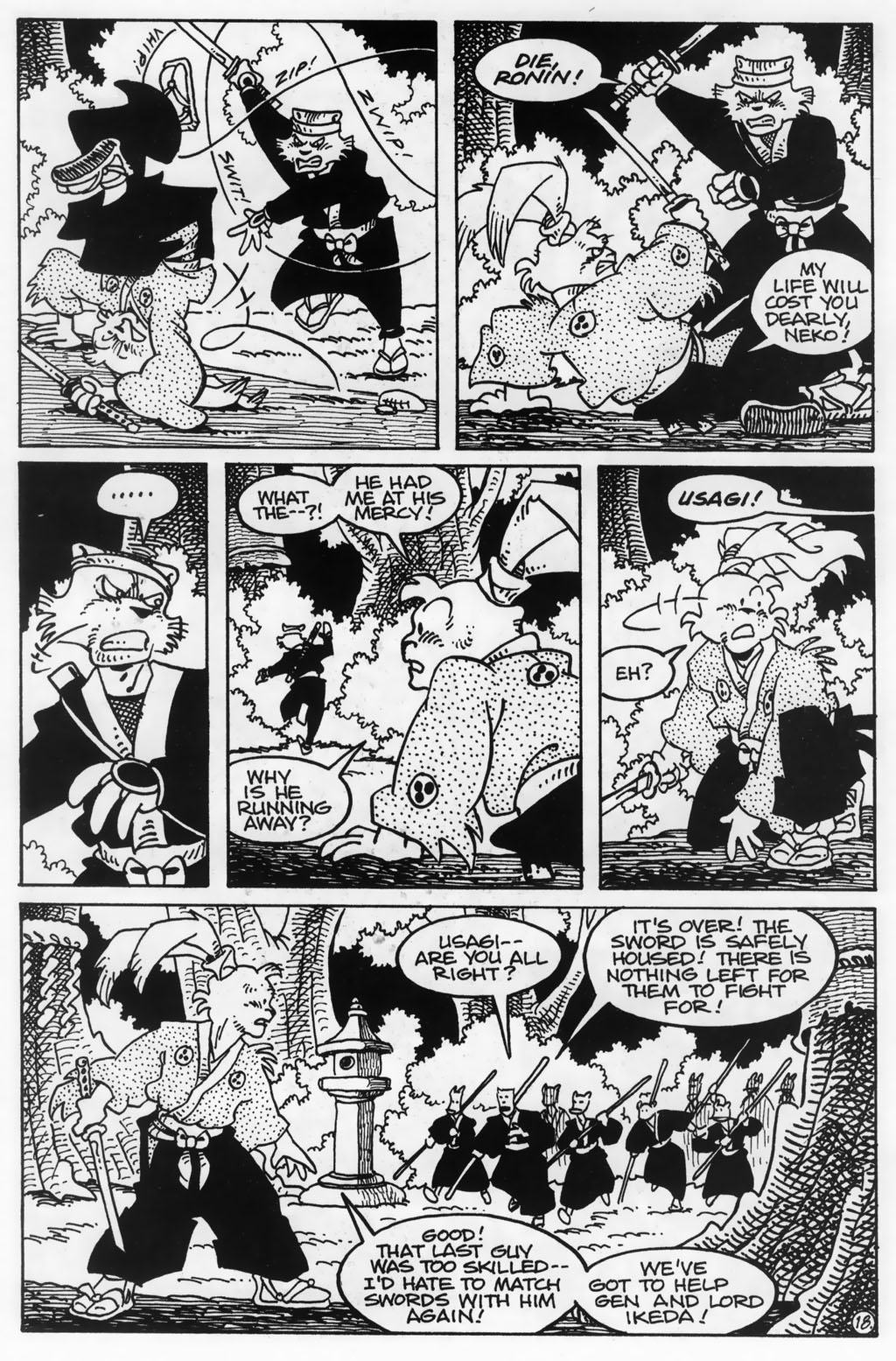Read online Usagi Yojimbo (1996) comic -  Issue #45 - 20