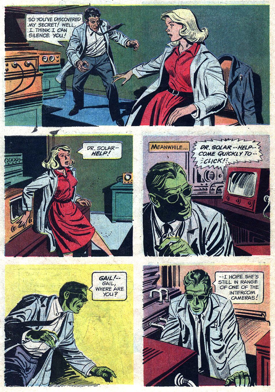 Read online Doctor Solar, Man of the Atom (1962) comic -  Issue #1 - 30