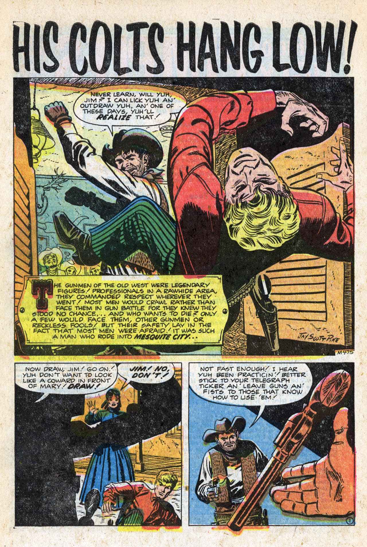 Read online Quick-Trigger Western comic -  Issue #19 - 10