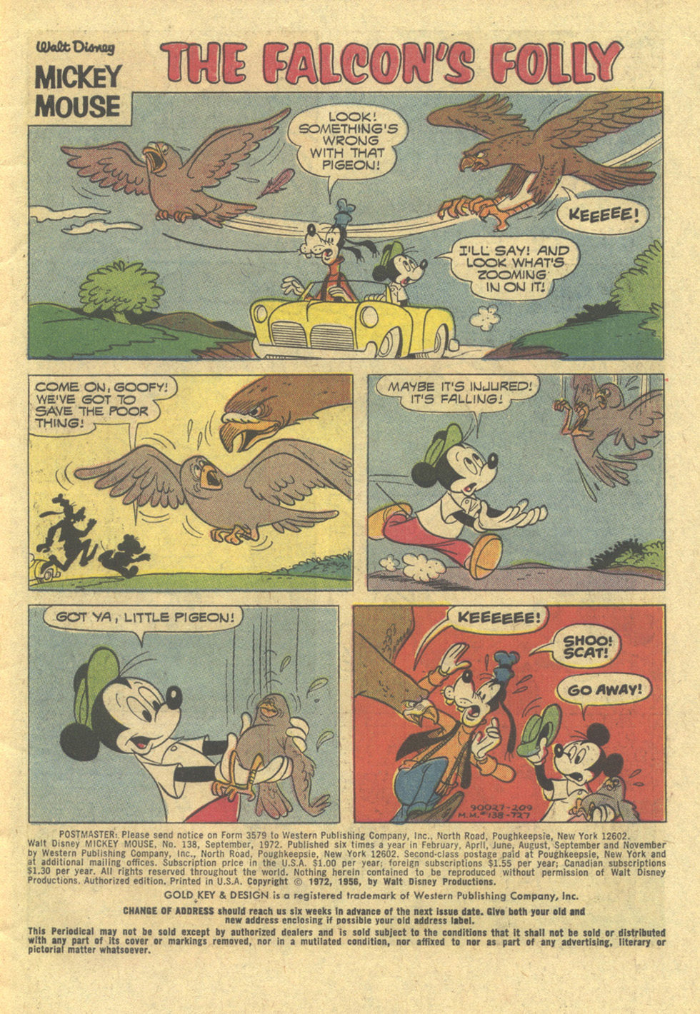 Read online Walt Disney's Mickey Mouse comic -  Issue #138 - 3