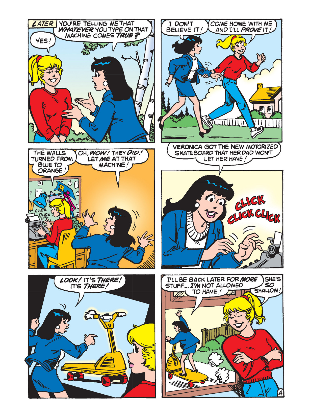 Read online Betty and Veronica Double Digest comic -  Issue #223 - 266