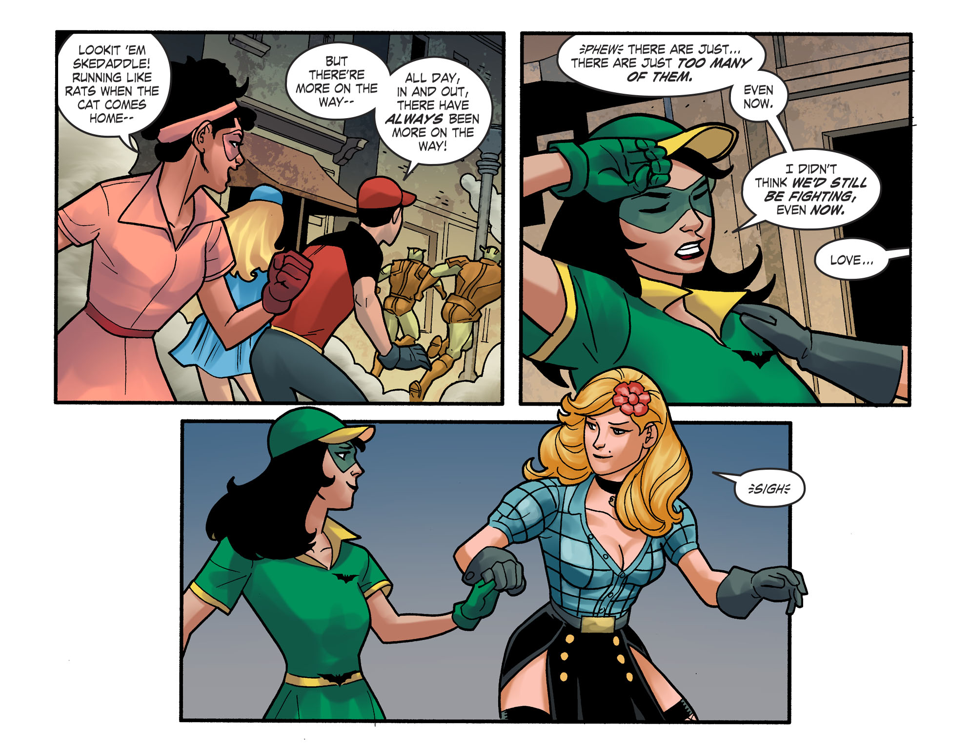 Read online Bombshells: United comic -  Issue #36 - 4