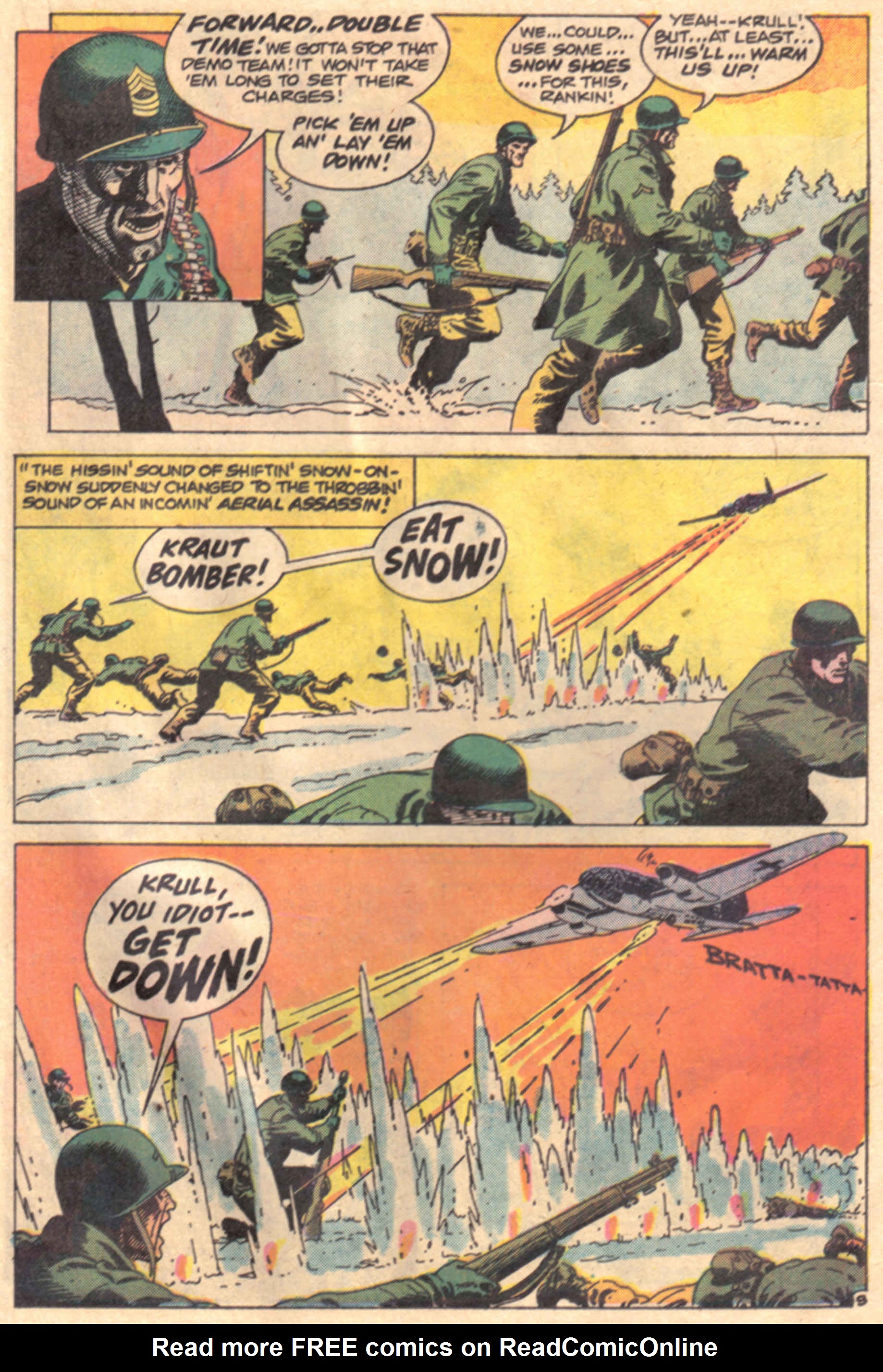 Read online Our Army at War (1952) comic -  Issue #271 - 14