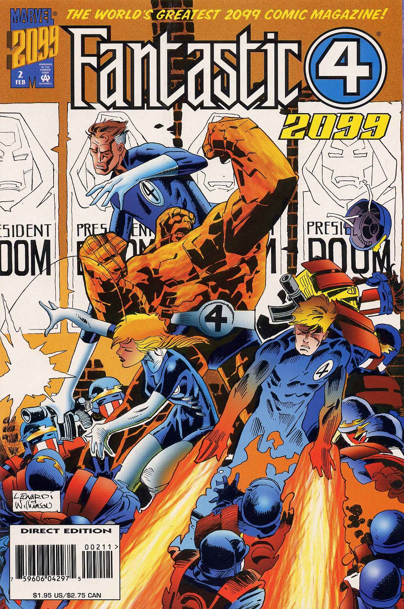 Read online Fantastic Four 2099 comic -  Issue #2 - 1