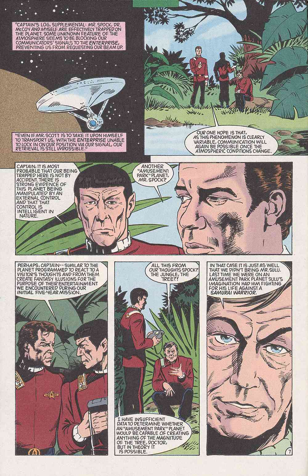 Read online Star Trek (1989) comic -  Issue #34 - 8