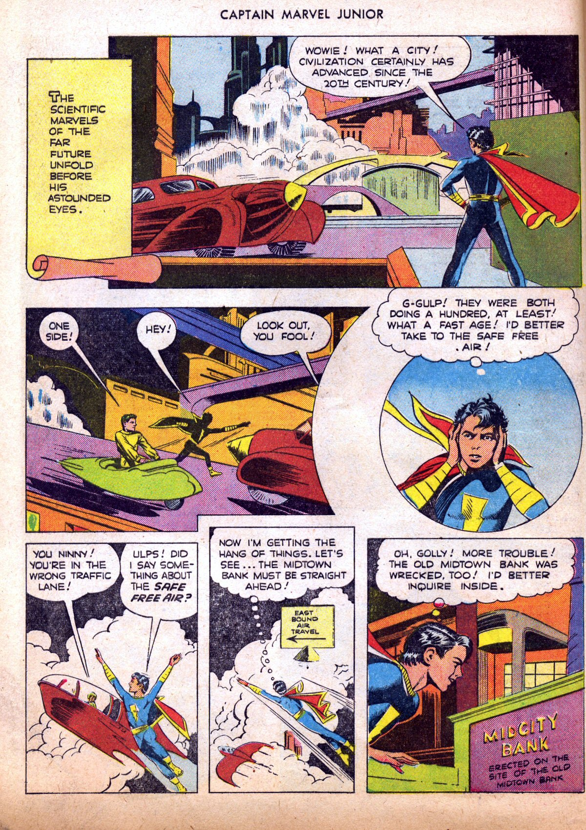 Read online Captain Marvel, Jr. comic -  Issue #17 - 8