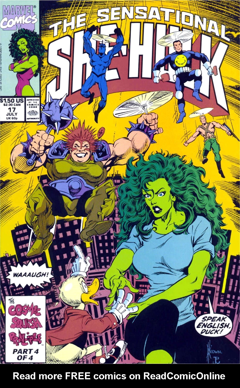 Read online The Sensational She-Hulk comic -  Issue #17 - 1