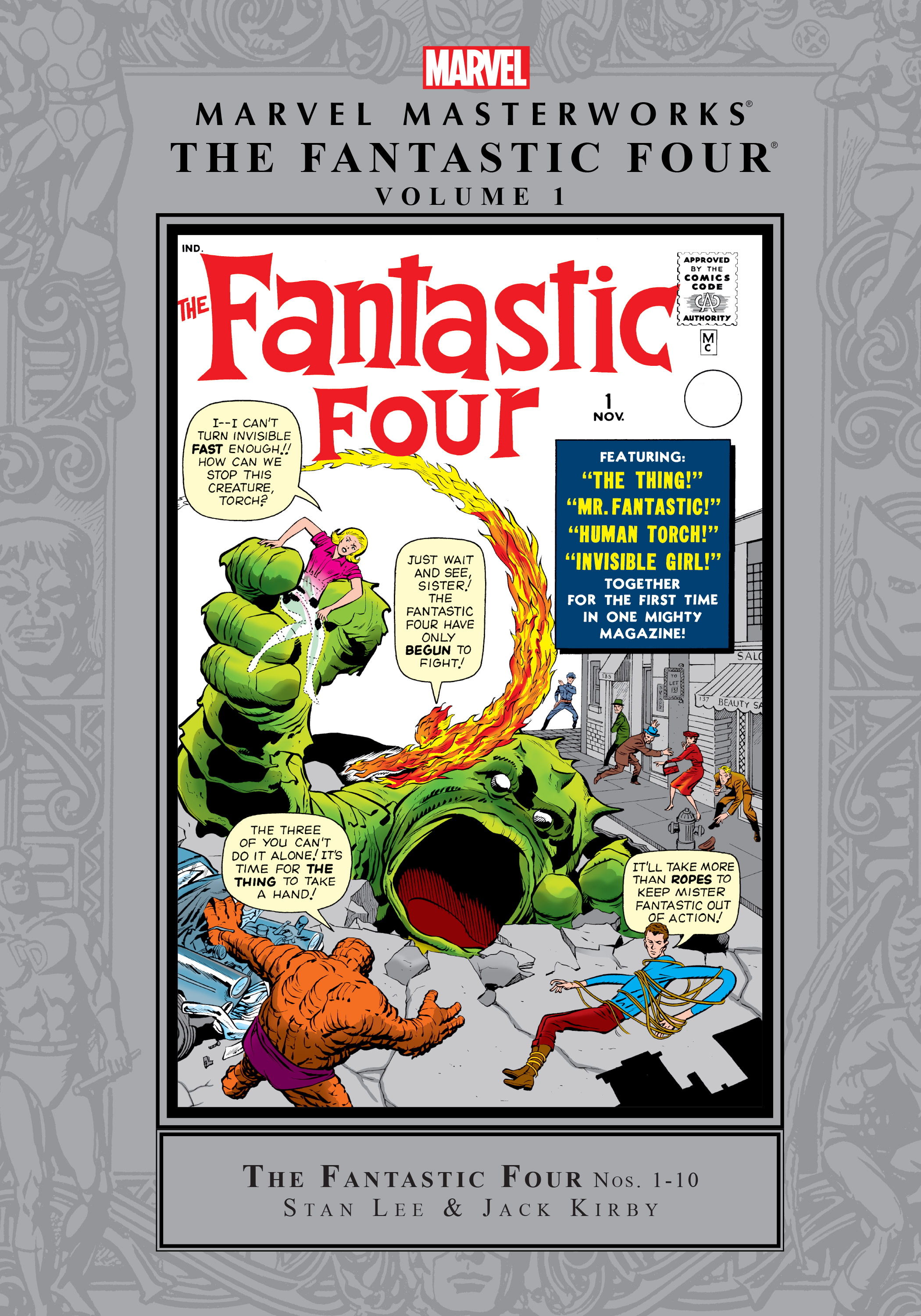 Read online Marvel Masterworks: The Fantastic Four comic -  Issue # TPB 1 (Part 1) - 1