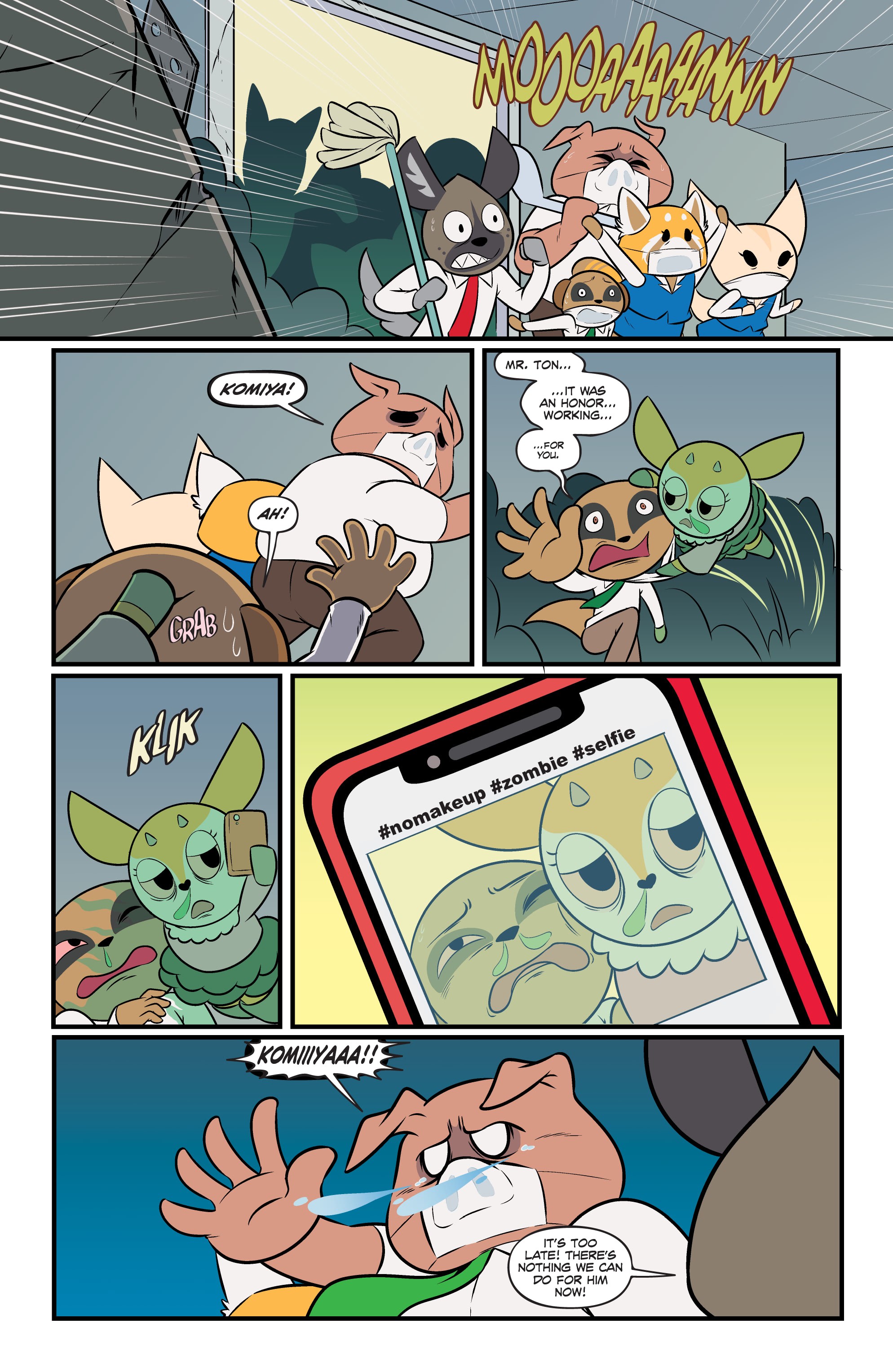 Read online Aggretsuko comic -  Issue #1 - 9