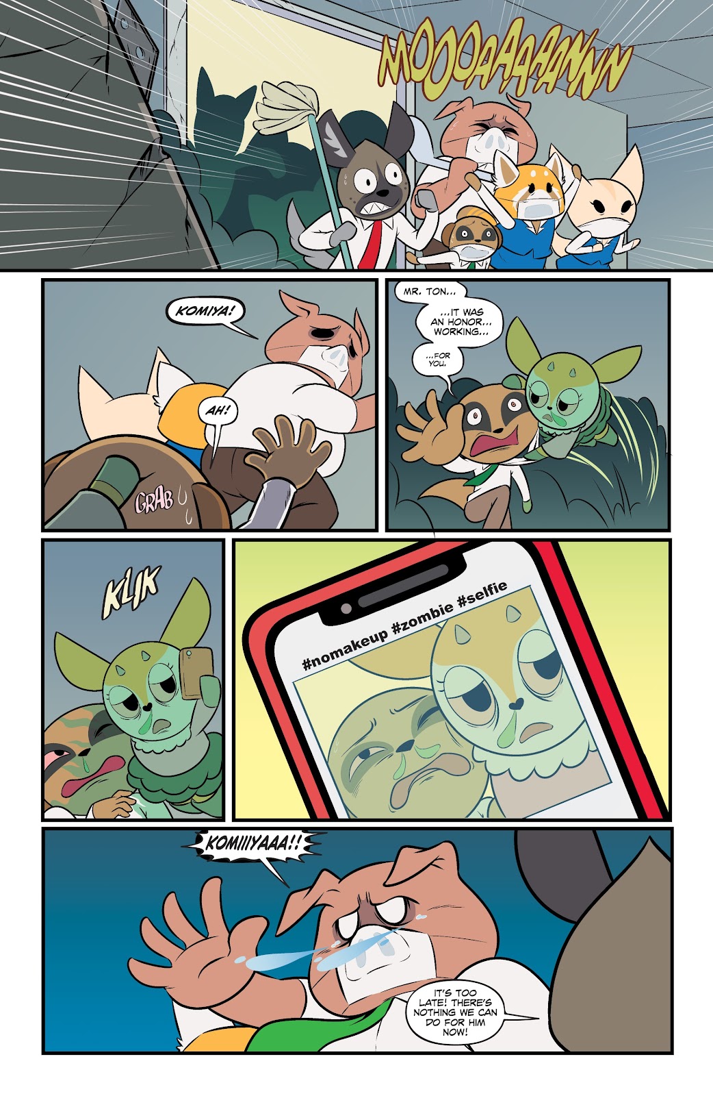 Aggretsuko issue 1 - Page 9