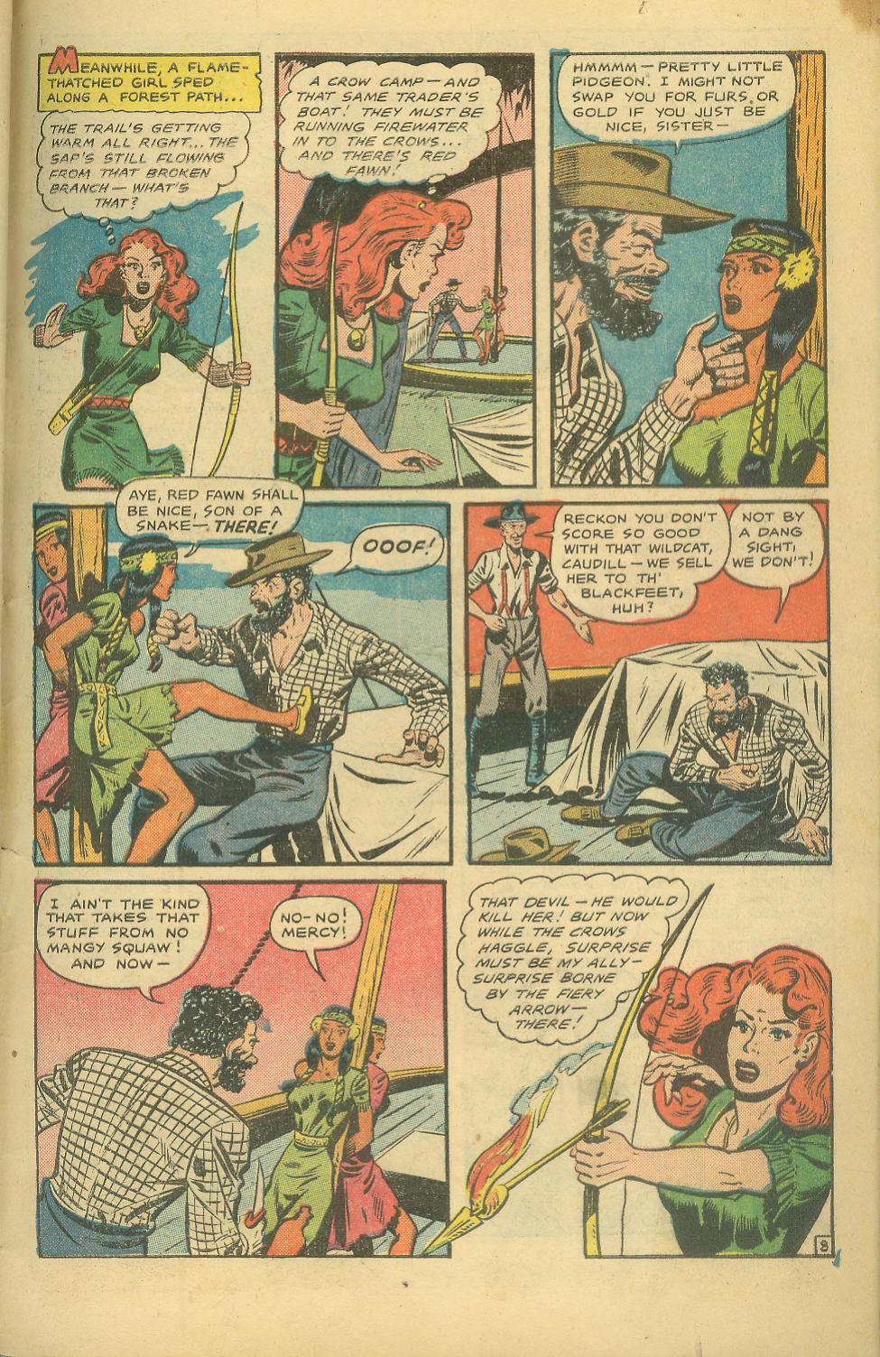 Read online Pioneer West Romances comic -  Issue #6 - 31