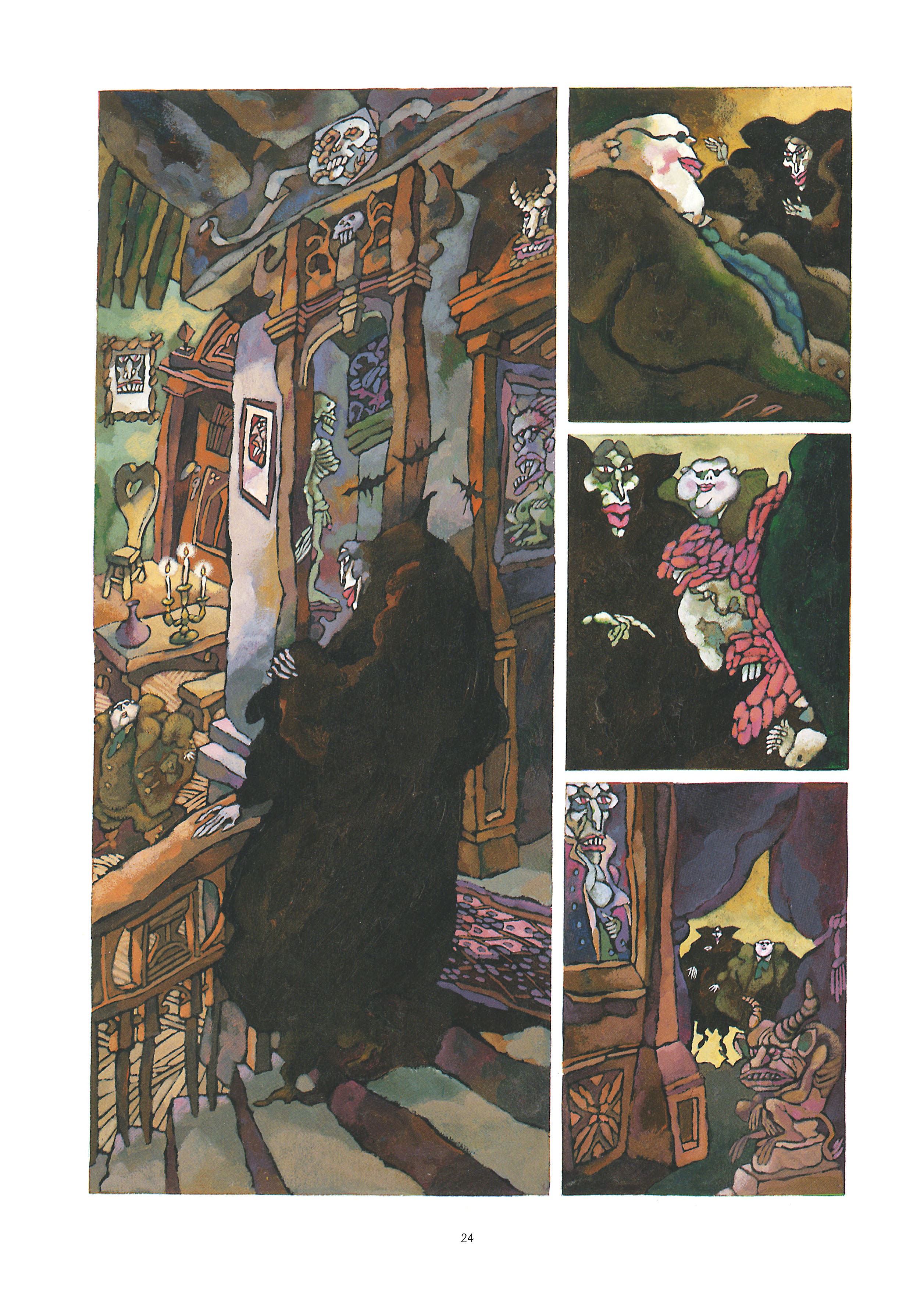 Read online Alberto Breccia's Dracula comic -  Issue # TPB - 21