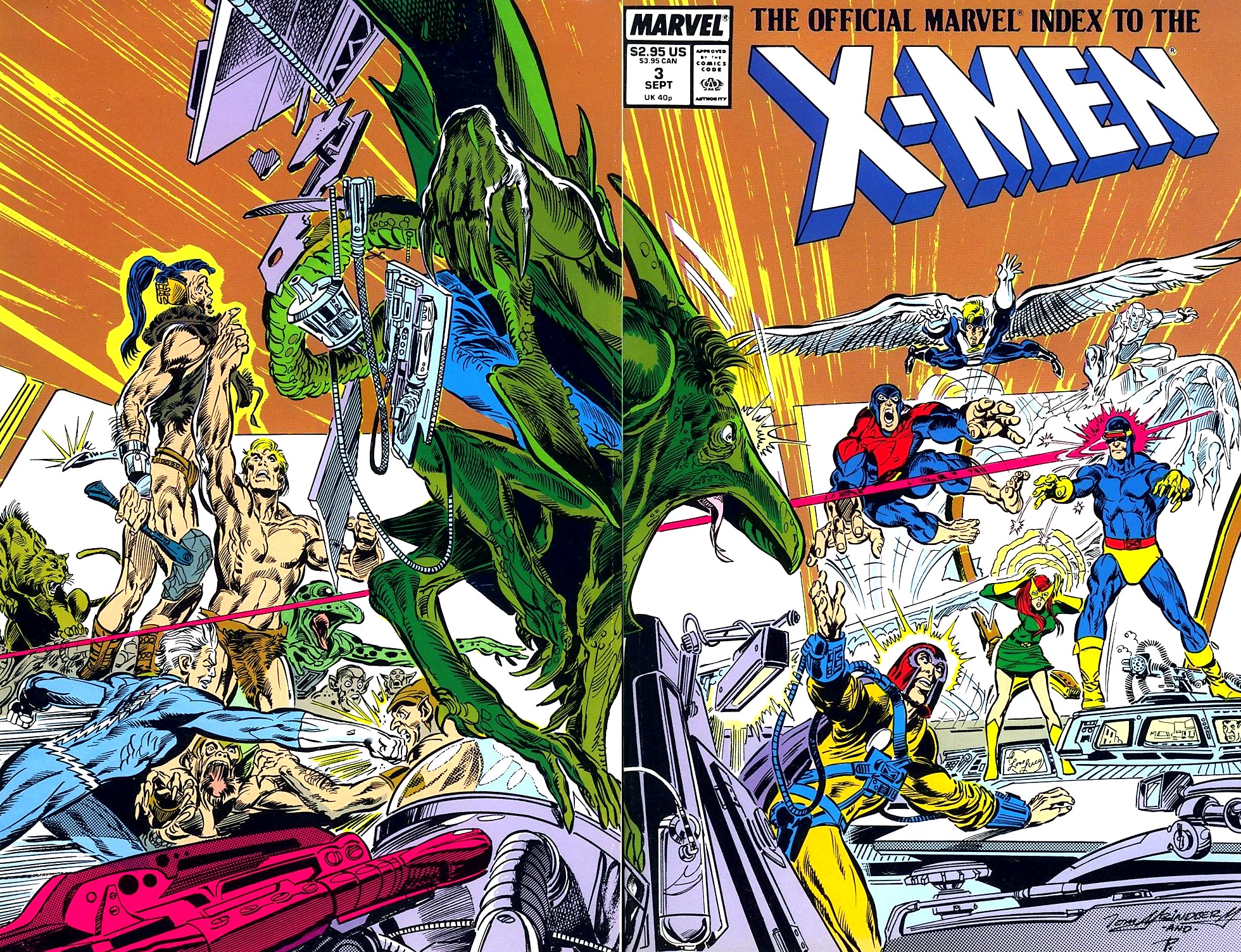 Read online The Official Marvel Index To The X-Men comic -  Issue #3 - 1