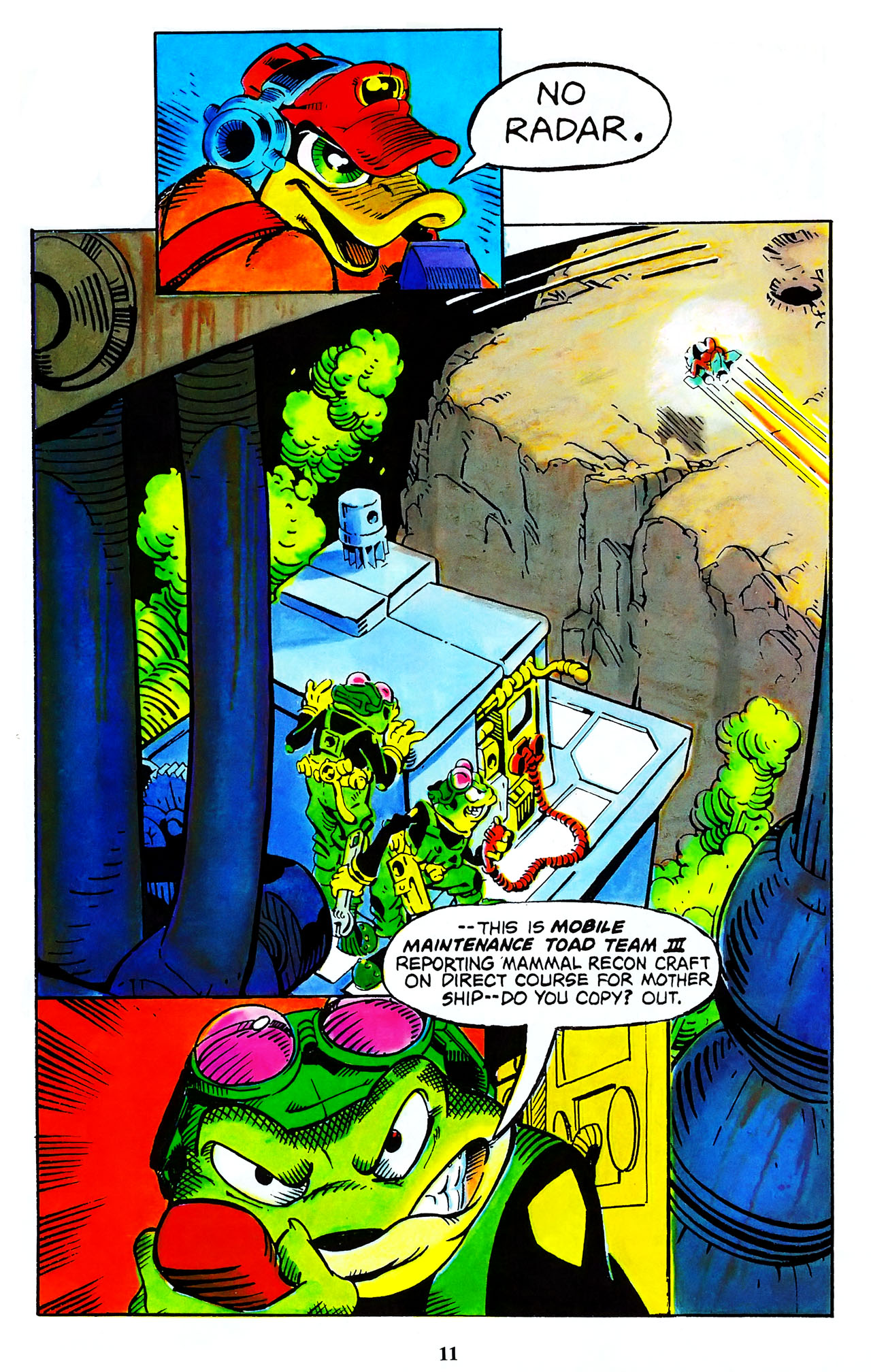 Read online Bucky O'Hare (1991) comic -  Issue #4 - 11