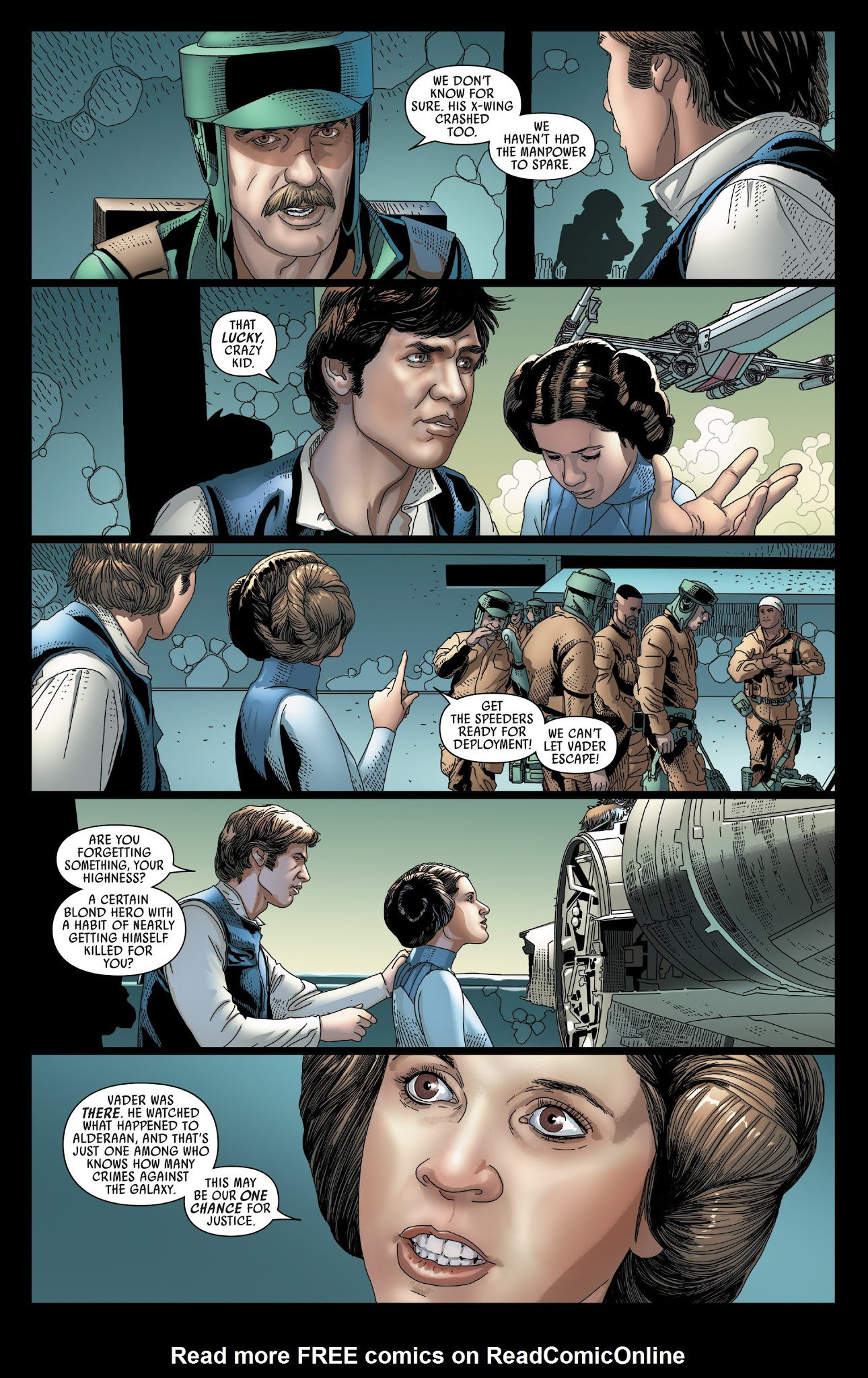 Read online Star Wars: Vader Down comic -  Issue # TPB - 42