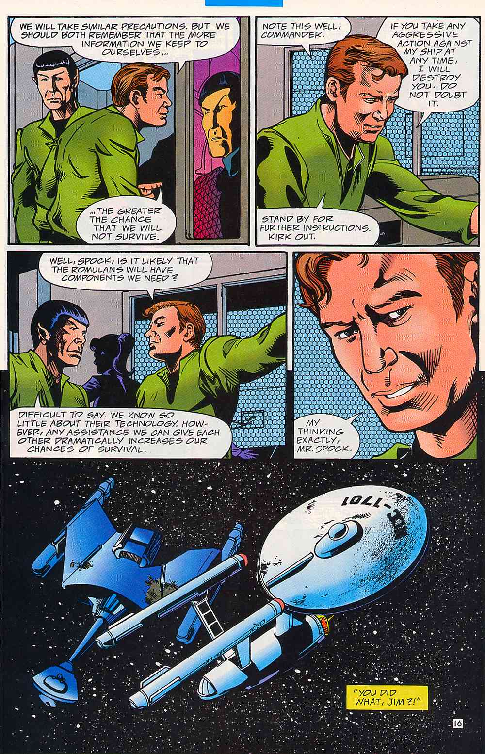 Read online Star Trek (1989) comic -  Issue #77 - 17