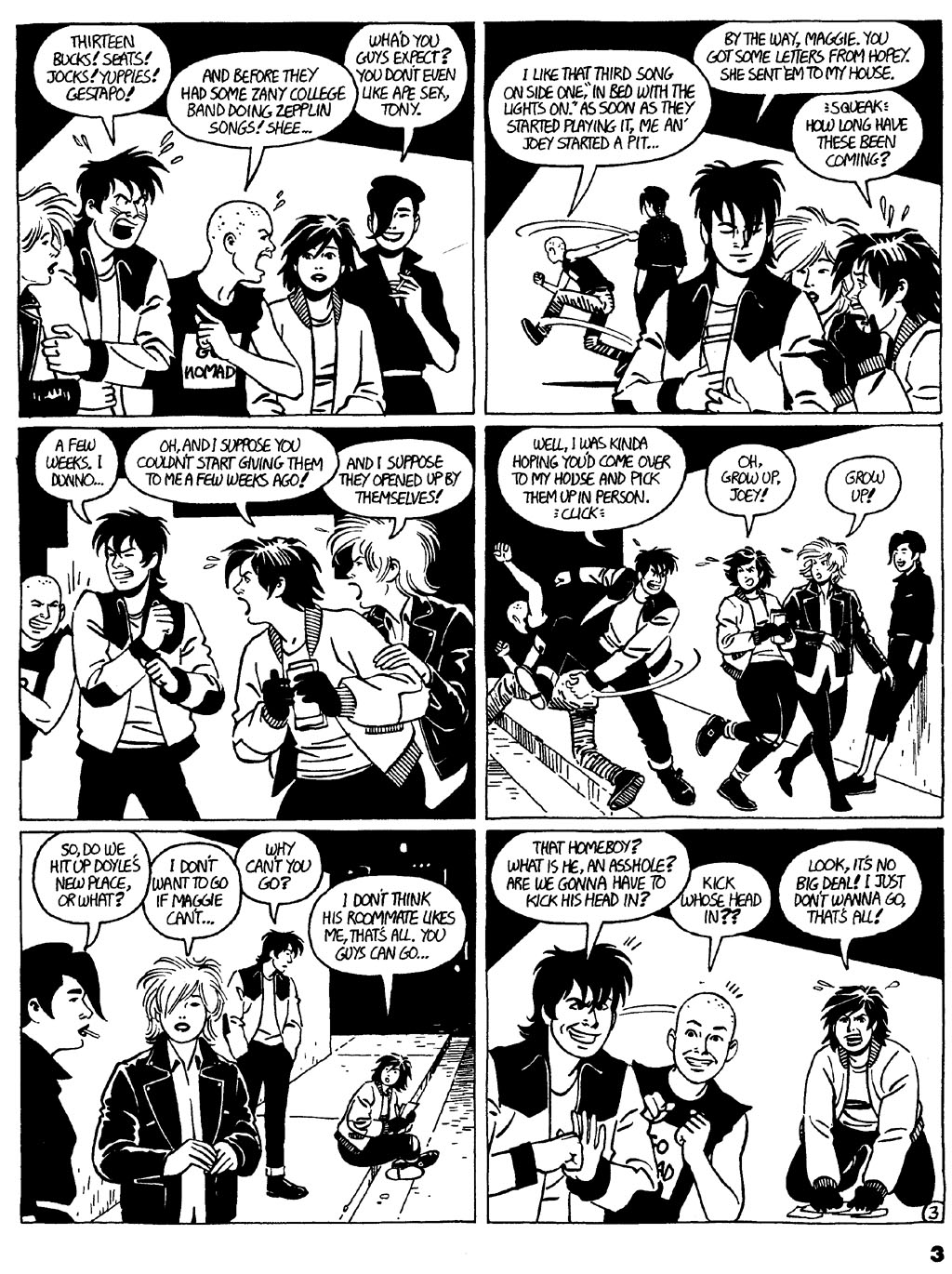 Read online Love and Rockets (1982) comic -  Issue #24 - 5